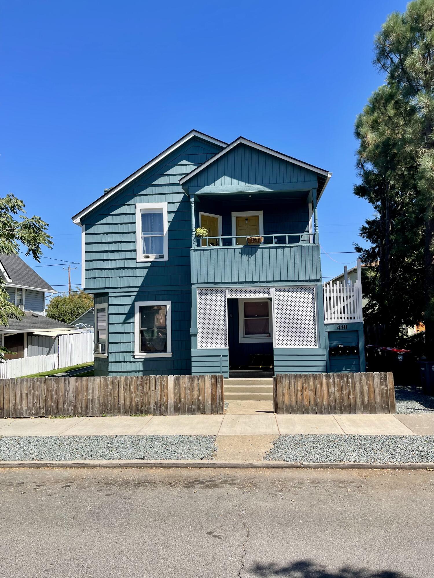 Nestled in vibrant downtown Medford, this fourplex presents an exceptional opportunity for savvy investors seeking immediate returns and long-term upside.This property consists of three 1 bedroom, 1 bathroom and a 2 bedroom, 1 bathroom and is 100% leased for maximum income on your return. All the units have been renovated in the last several years and tenants are happy to stay. This property has been fenced and well-kept to ensure profits stay high on your return. Cap rate on this property will not leave you disappointed so call today.