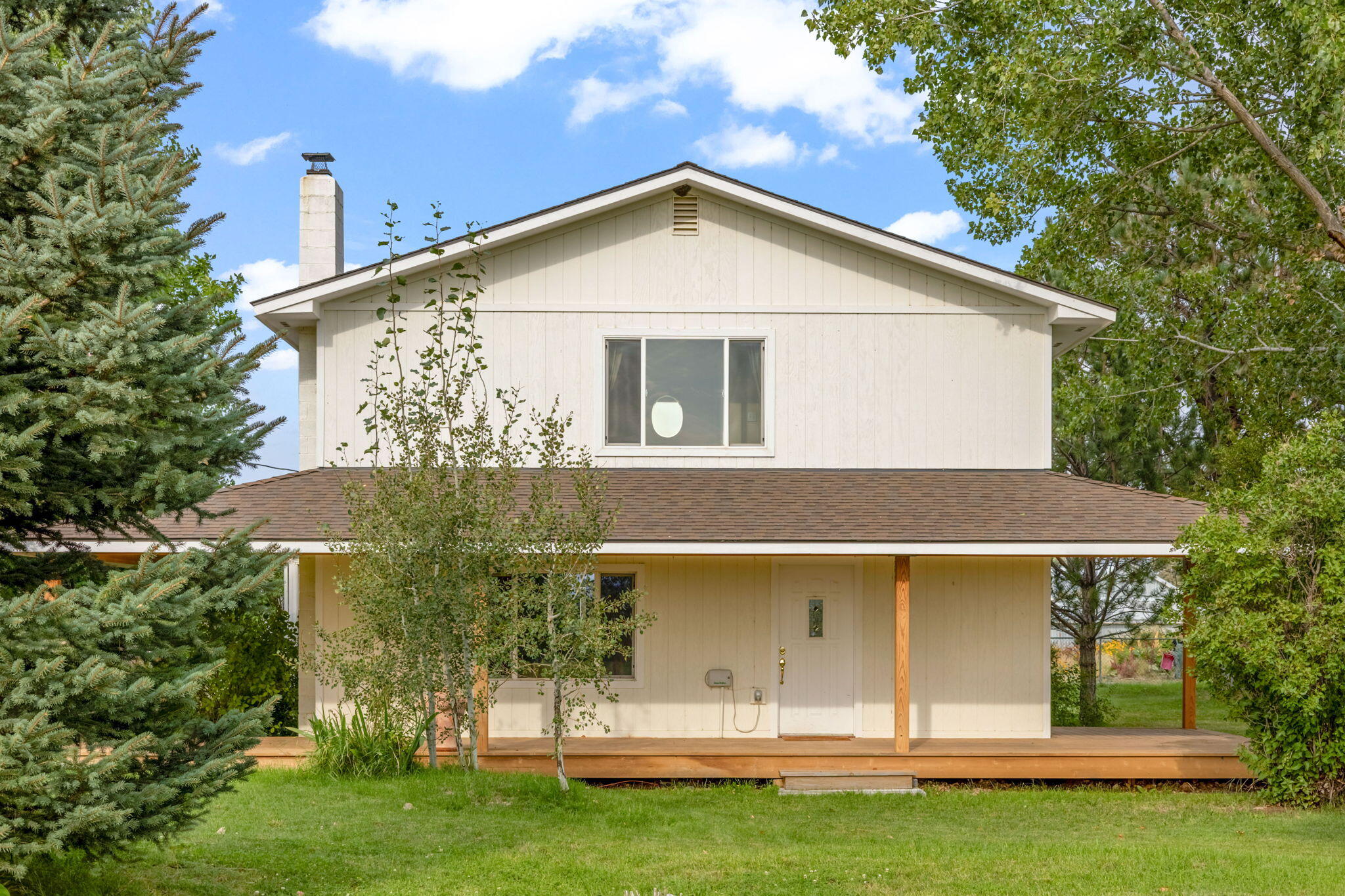Create your own rural retreat or working farm just minutes from downtown Bend! This 10-acre property with 8 acres of senior irrigation rights blends functionality and lifestyle in one of Central Oregon's most desirable areas. This charming 2-story farmhouse offers 3 bedrooms, 2 baths, tongue & groove ceiling in family room, cozy pellet stove, a covered wrap around porch, fenced yard, and mature trees. For 15+ years, it's been a thriving regenerative farm with flowers, vegetables, livestock, and horses. Designed with 5 pastures, underground irrigation, heated waterers, and a 4-stall barn with tack room, mats, mangers, hay storage, and loafing sheds. Additional improvements include equipment/hay shed, fencing, coops/stalls, greenhouse, vegetable packing shed with walk-in cooler, indoor grow room, and propagation shed. Adventure awaits nearby with BLM land, Reynolds Pond, and The Badlands Wilderness, all while being minutes from Bend's shopping, dining, and culture.
