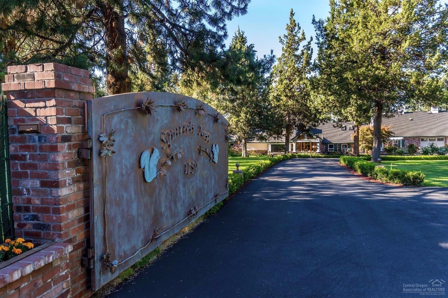 Pristine & Exceptional Private Estate known as Squirrels Nest now available for your private appointment-only showing! Many new improvements since this Estates' last offering for this one of a kind generously priced 2.13 acres! Compare this incredible property to Bend West side properties and keep $1mil+/- in your pocket! Before you spend this kind of dough on your Estate you must compare and appreciate such a value and a really great central/near mid town location!