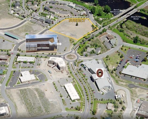 West side development site in Shevlin Center. Views of McKay Park, the Deschutes River, and the Cascades Mountains. Zoned MR- Mixed Riverfront. Within a short walk for of the Deschutes River, McKay Park, the Old Mill District, Mt. Bachelor Park & Ride, and the Les Schwab Amphitheater. A short drive to downtown and OSU-Cascades. The property is bordered by Colorado Avenue, Bradbury Drive, and Shevlin Hixon Drive. Located adjacent to Bend Park & Rec's Pavilion.