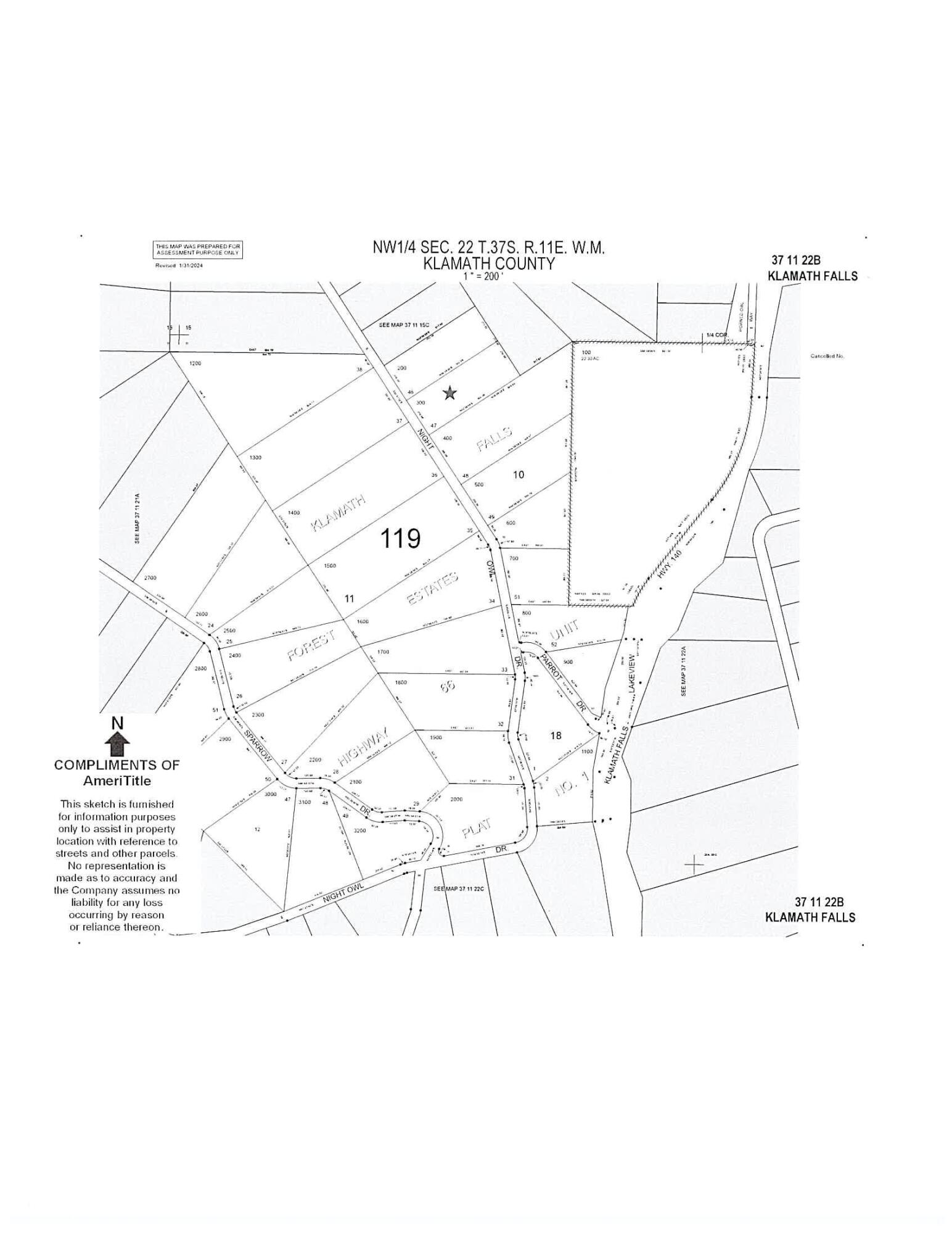 Klamath Forest Estates - Land