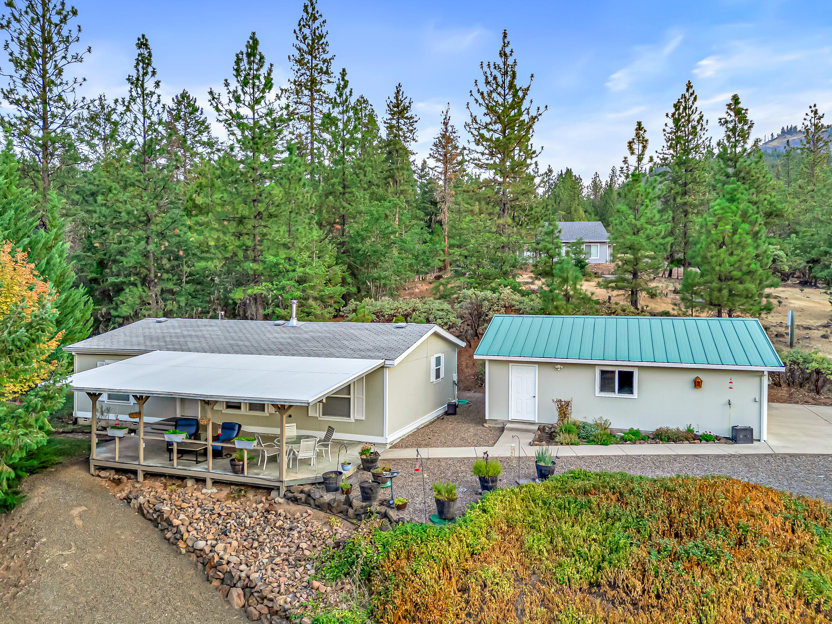 Come live by Lost Creek Lake, a wonderful place for water enthusiasts and sportsmen. This well-cared for home is in lovely condition with 3-bedrooms 2-baths, open living areas and an oversized 2 car garage with room for a shop. Outside there is a low maintenance yard and room for your RV. The home sits on just over 1 acre at the end of a dead-end street. Privacy is wonderful. Best of all you are less than 5 minutes to fishing, and 7 minutes to a boat launch on the lake. The amazing Rogue River is also minutes away with salmon runs spring and fall. This home is at the gateway to Crater Lake and lots of wilderness adventures. Great for a second home or full-time occupancy.