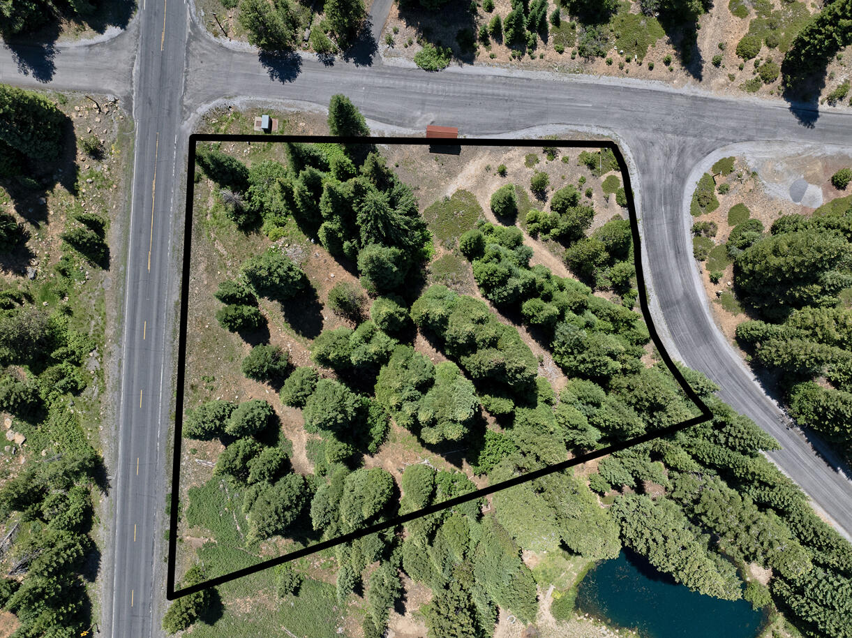 Discover your slice of mountain paradise on this beautiful 1.02-acre corner lot in Lakewoods Village—just 7 miles from Lake of the Woods and minutes from several scenic lakes. Surrounded by towering trees, mountain views, and abundant wildlife, this is the ideal setting for your dream getaway or year-round retreat. Outdoor enthusiasts will enjoy endless recreation: boating, fishing, hiking, camping, kayaking, paddle boarding, and biking in summer; snowmobiling, sledding, cross-country skiing, and snowshoeing in winter. Conveniently located with paved roads, power, telephone, and community water available at the street—no need to drill a well! Build your perfect cabin or primary residence in a peaceful, four-season playground. Only an hour from Crater Lake National Park, Medford, Ashland, and Rogue Valley International Airport. Your mountain oasis awaits!