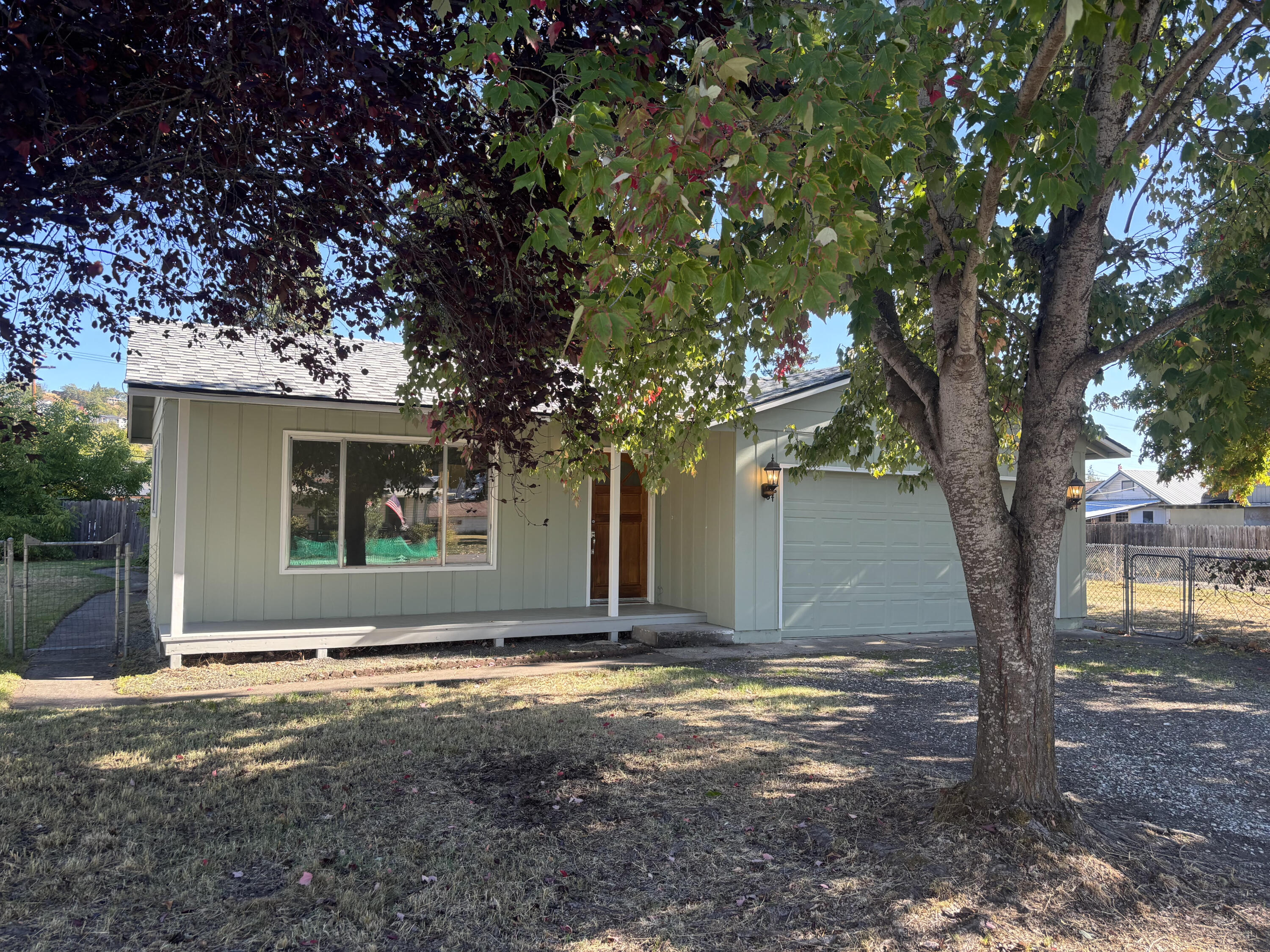 First time home buyers this ones for you! New cabints and granite counter tops in kitchen, New stainless appliances (refrigerator incl.), New vinyl plank flooring (waterproofed), Updated electrical panel,  huge family rm. (light & bright)
The master bedroom even has a wood burning fireplace.
New exterior paint.
Forced air gas heat
The large fenced corner lot on a quiet street offers plenty of room for your toys with access coming off the alley with gate.