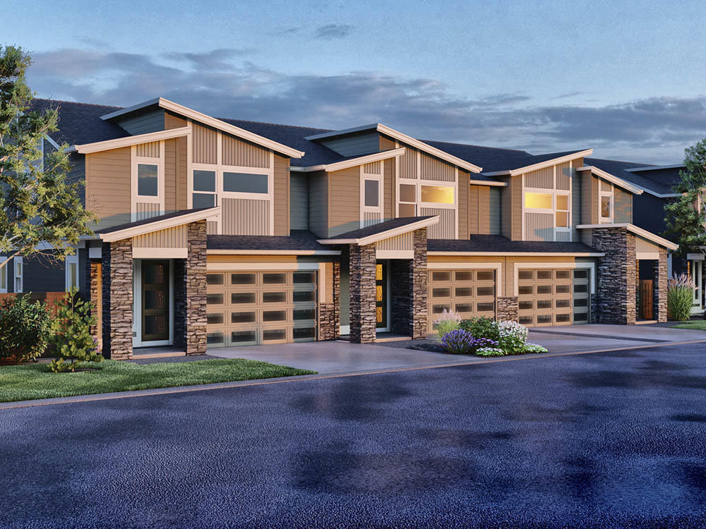Charmingly placed on the Deschutes River you'll find this distinguished new home community, The Pointe at River's Edge.   You'll love the private access to the river that this community affords. In this versatile MOYER floor plan you'll experience an open floor plan offering great room with gas fireplace and built ins, engineered hardwood flooring, master suite separation with walk in tile shower, dual vanity and large walk in closet, gourmet kitchen with breakfast island.  Low maintenance included to free your time to enjoy all Central Oregon has to offer. Included are numerous Smart home features that complete this beautiful home.