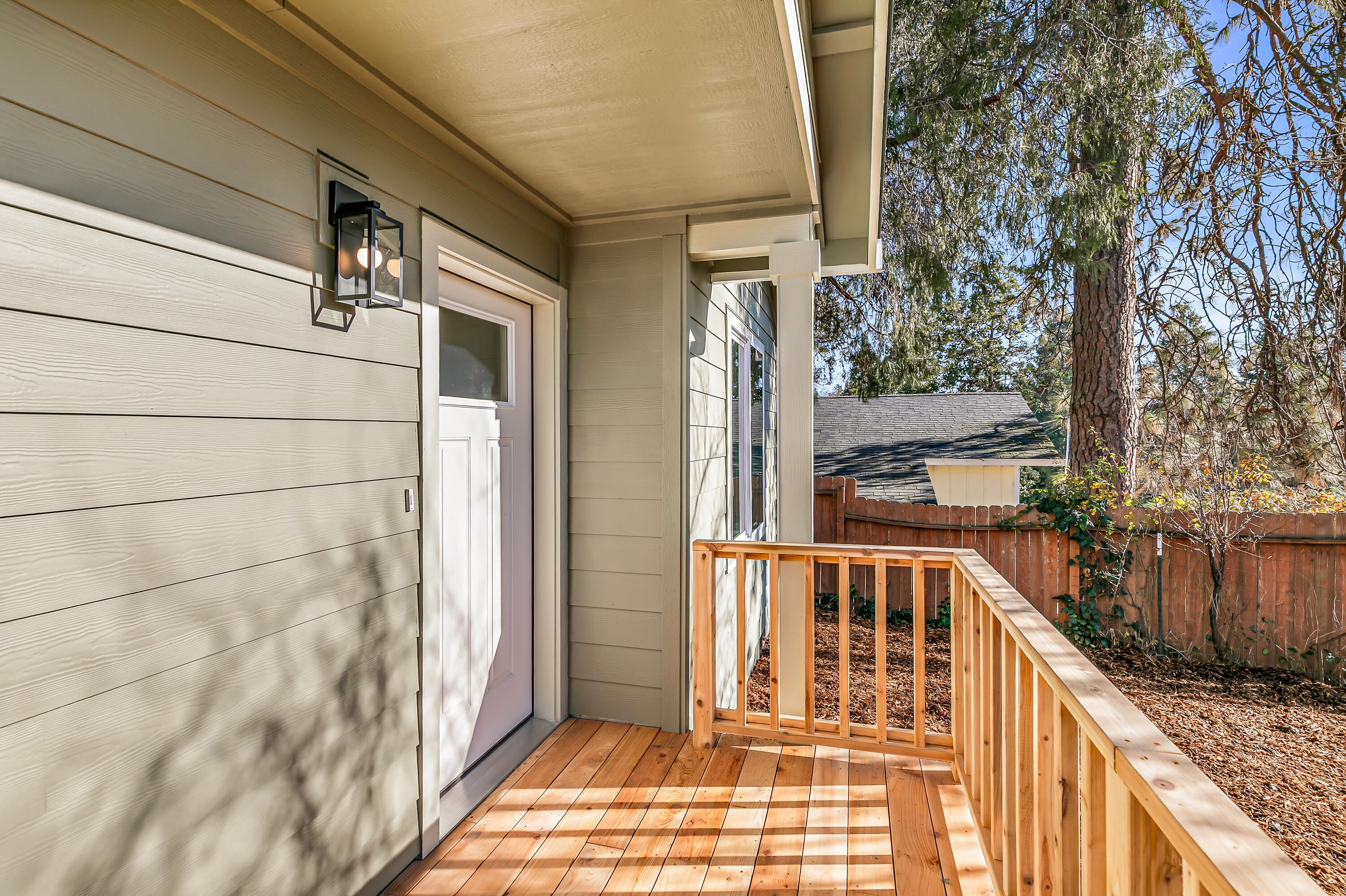Brand new & thoughtfully designed! This adorable home offers low-maintenance living. A welcoming deck invites you inside, where tasteful upgraded finishes & a well-planned layout create an inviting atmosphere. The oversized kitchen blends style & function w/gorgeous leathered granite countertops w/a huge island, making it nice for meal prep & dining, beautiful cabinetry w/lots of storage, new stainless appliances, undermount sink, & pantry. The open great room features vaulted ceilings & abundant natural light, w/peaceful views of the surrounding scenery. This home includes 3 comfortable bedrooms & 2 full baths. Enjoy a traditional primary suite w/attached primary bathroom. The indoor laundry room is spacious & functional. Outside, enjoy a paved driveway, one-car garage & small RV parking area. With everything brand new & truly turn-key, this home is a solid investment & wonderful opportunity for those seeking quality & comfort. One seller is a licensed Realtor in the state of Oregon.