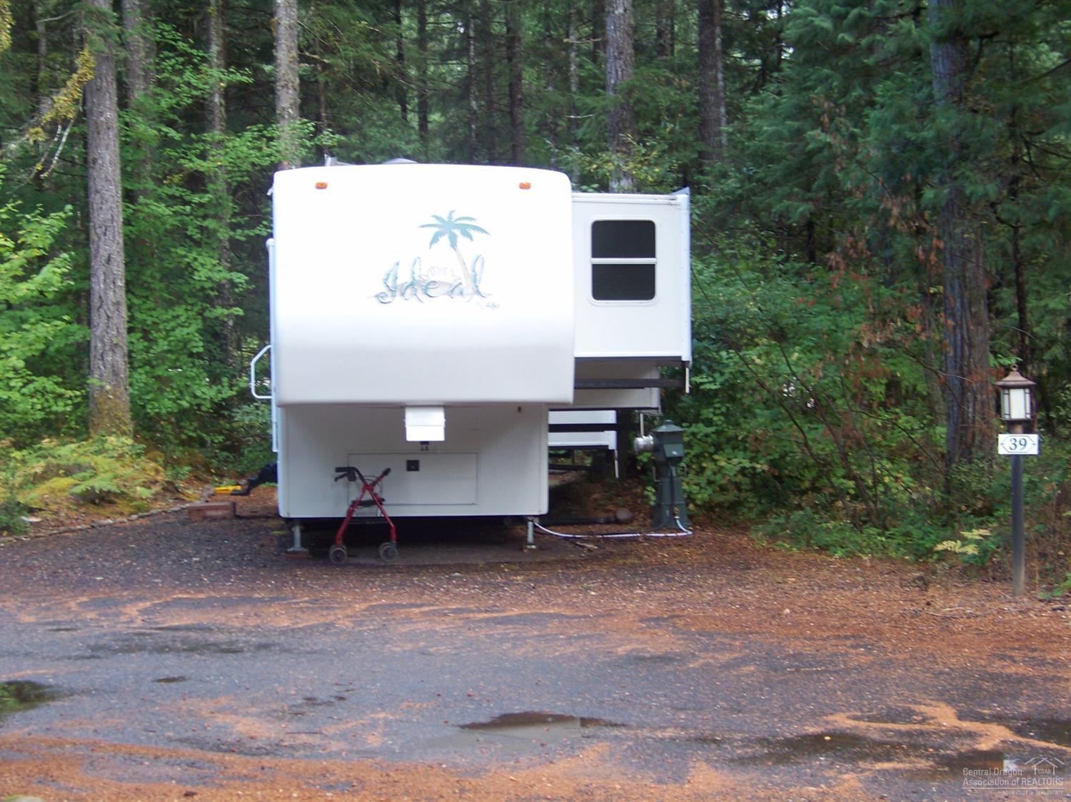 Bring your RVers to this beautiful Resort Park in Rainbow/Blue River. This private deeded space can be used year round and is nestled to pristine wooded area with creeks, walking trails, and a small lake.The facilities offer laundry, showers, and restrooms. Full hook-up capability with cable and wireless internet available. Pet friendly resort with fenced area.