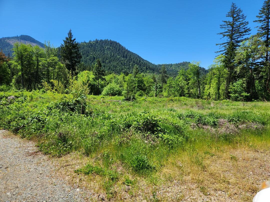 Come build your dream home on this beautiful piece of land in Sunny Valley!  Abandoned home holds the home site.  There is a well and septic, electricity to the property.  Private bridge and 5.57 acres of land.    Buyer to do their own due diligence as per uses. Motivated Seller. Priced AS/IS to go!