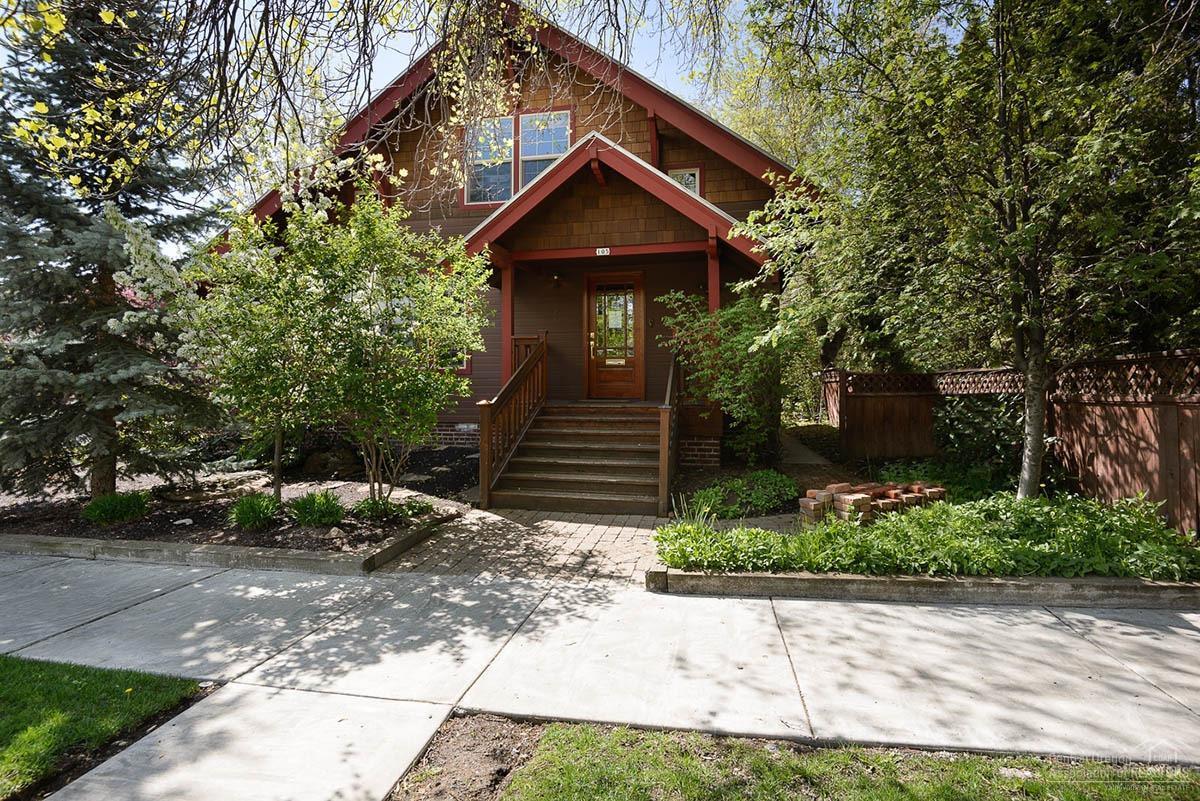 Unique opportunity for a downtown business, personal residence, or vacation rental. This beautifully restored bungalow has endless possibilities + separate studio apartment. Main house features original wood floors, fireplace, cat-6 wiring, and custom design elements. Separate studio can be apartment or business use. Beautiful corner lot w/gardens, detached 2-car garage and 2 off-street parking spots. Versatile CG zone allows for type 1 short term rental app. which is exempt from concentration limits.