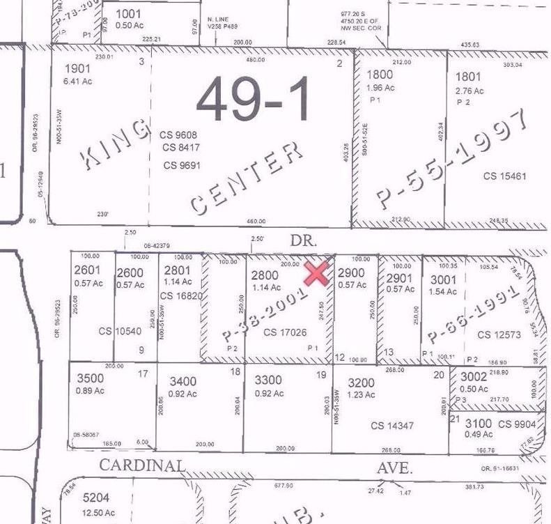 Industrially zoned lot near Hobby Lobby and Walmart. Great location for offices or warehousing uses.
