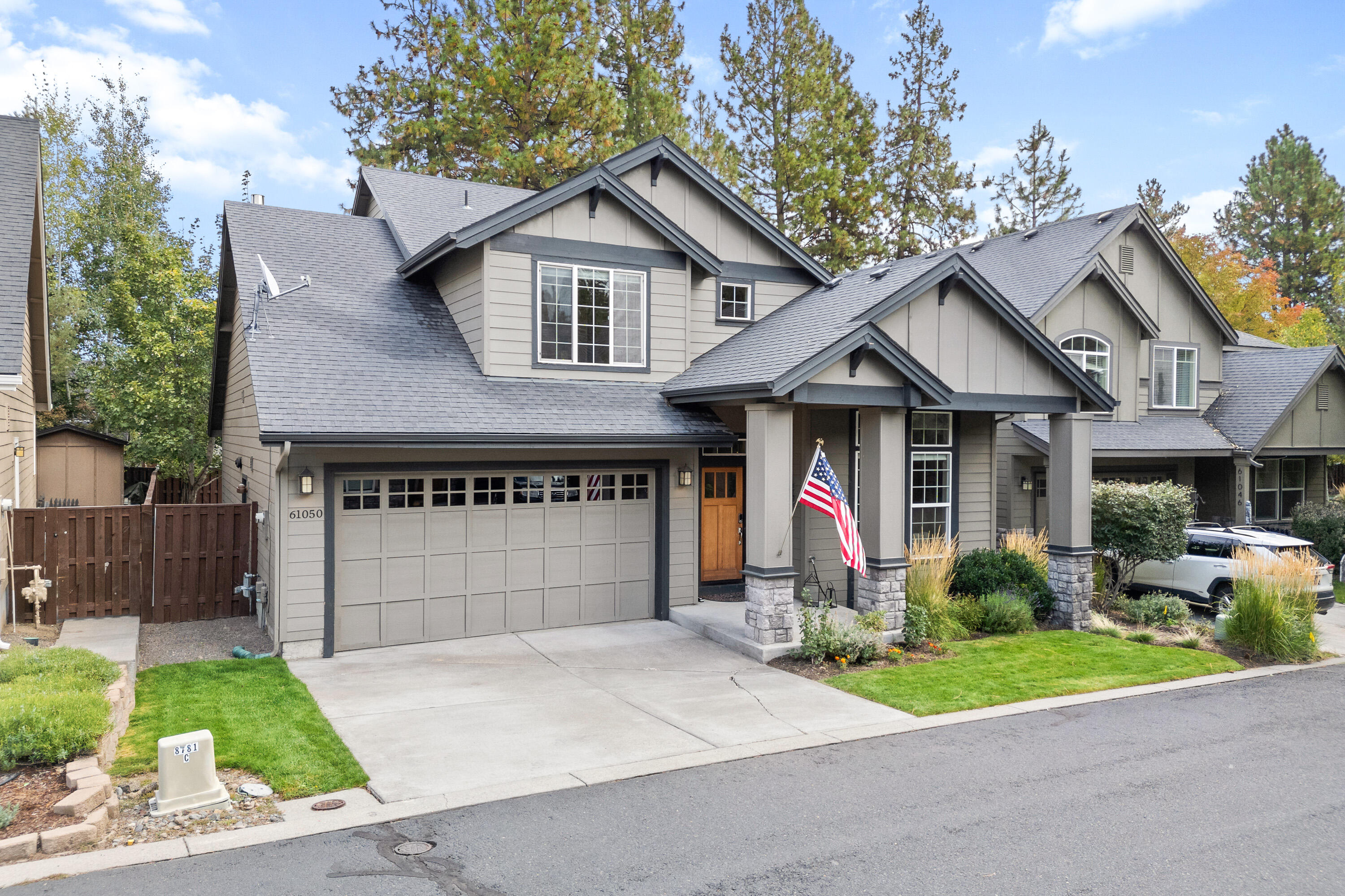 Beautifully positioned in sought-after River Canyon Estates, this light-filled 4-bedroom home combines comfort and timeless style. The updated kitchen pairs seamlessly with resurfaced hardwood floors throughout the main level, creating a warm and welcoming flow. Generous living spaces include a living room, dining area, breakfast nook, and a great room designed for easy gathering and entertaining. A versatile main-level bedroom works perfectly as an office or guest retreat, while upstairs offers three additional bedrooms and a conveniently placed laundry room. Step outside to a landscaped backyard with raised garden beds - an ideal spot to cultivate your own harvest. Residents here enjoy access to a clubhouse, fitness center, pool, and tennis courts, all just minutes from trails, schools, and shopping in one of Bend's most desirable neighborhoods. Reach out today for your private showing.