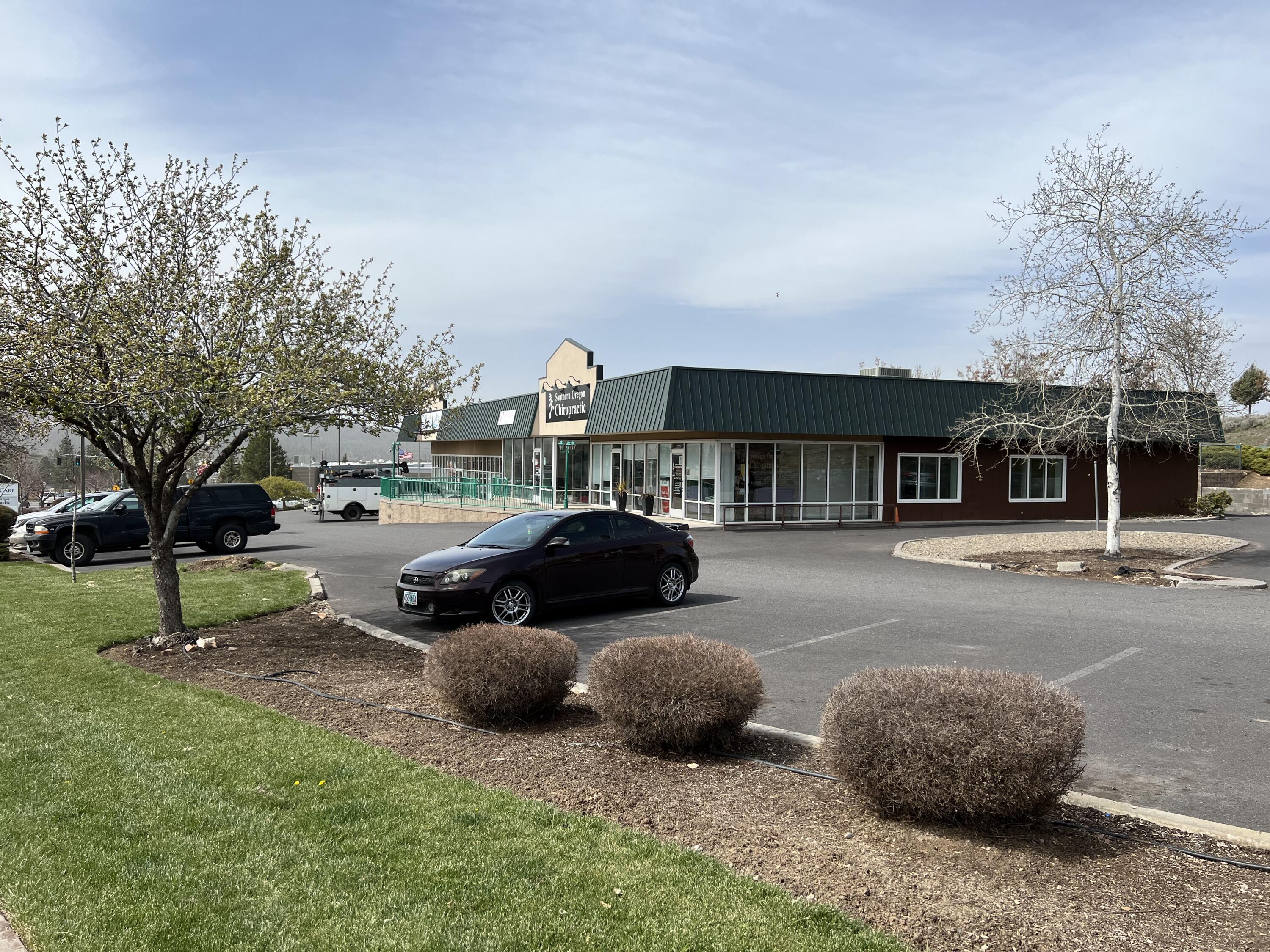 High Visibility Medical Building / 100% Leased property for Sale on Campus Dr. in Klamath Falls, OR. Tenants include PremierCare Dental Centers, Southern Oregon Chiropractic-Klamath Falls, and Interfaith Laboratory. Annual Net Operating Income scheduled at $147,672. Lease details and Financials available upon signed Buyer Confidentiality Agreement and/or Seller approval. Please do not disrupt tenants. Showing strictly by appointment only.

Notice No warranty or representation, express or implied, is made as to the accuracy of the information contained herein; all information contained herein is subject to change, errors, and to your independent verification.