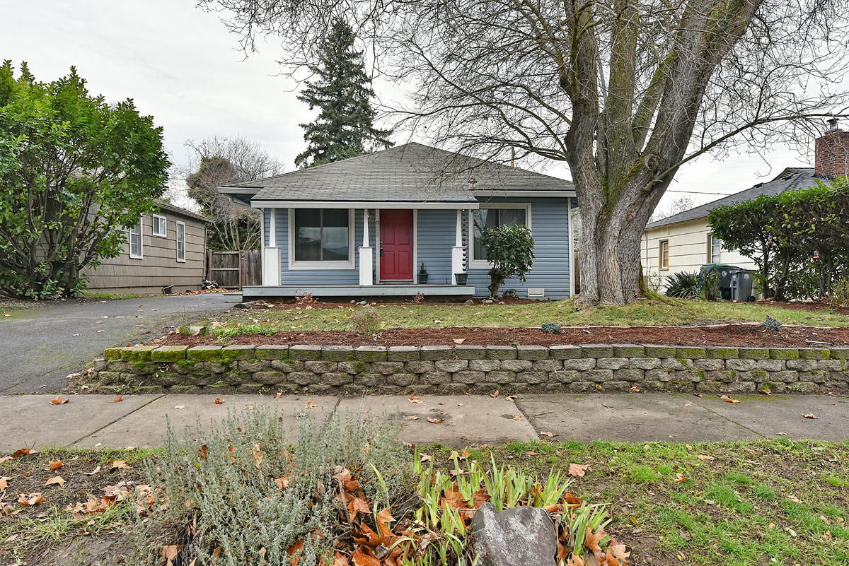 Charming craftsman style home that has recently been updated close to schools and shopping. Spacious living room is open to the dining room which is great for entertaining. Large dining room features built-in bench, decorative trim & built-in hutch. Nice sized kitchen w/new flooring & white cabinetry. Indoor laundry w/new water heater. One bedroom is large & has a lovely window seat, 2 closets & extra storage space. 2nd bedroom is also a nice size; both bedrooms have jack & jill access to the bathroom. Backyard has been freshened up w/new sod & fenced deck area. There is a workshop & storage room in the back that will give you a place to store your toys. Covered area on the side of the home gives you a place for storage or possibly a place to enjoy outdoor dining on a rainy day. Heat pump was installed in 2011, home also features vinyl windows, new carpet in living room & bedrooms, new flooring in kitchen & new interior paint. Call today to schedule your own personal tour.