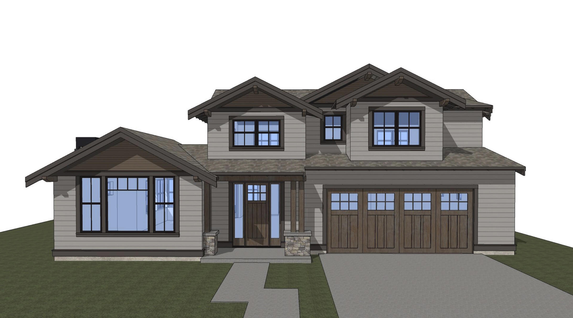 Welcome to Shevlin West, a new neighborhood on Bend's westside tucked in above Shevlin Park and adjacent to Westgate, Three Pines and Shevlin Ridge. Once complete the neighborhood will include 116 custom designed homes, built by a variety of local builders, along with 4 acres of open/park space.  Shevlin West has all the charm and architectural diversity of similar neighborhoods like Shevlin Ridge, NorthWest Crossing and Discovery West.  Along with superior access to westside amenities, trails, parks and schools.  Lot 1 is across from the large neighborhood park, a corner lot with a design from the award-winning Jason Todd Designs.  A modern craftsman with an open layout, vaulted great room ceiling and main level resident suite.  Upstairs features two additional guest bedrooms, bathroom along with a flex space for quiet reflection or workouts and a dedicated space for gathering.