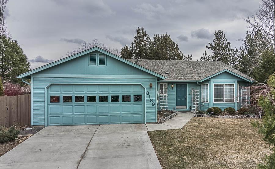 Checks all the boxes. Clean single level, freshly painted on a quiet cul de sac near park and services. Tree shaded deck surrounded by mature landscaping with water feature. Room for RV in side yard with some modification. Central heat and A/C.