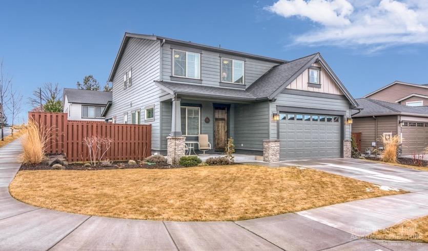 Beautiful, like-new home w/lots of upgrades! Must see, corner lot in a community w/many amenities! Wood accents round out modern feel, open concept home. Extra wide hallways, stair case & large windows are the beginning of the extras. Directly inside the front door, double doors open to a den; further down the hallway large windows pull your gaze to the fully fenced & wonderfully landscaped backyard. The kitchen features a large island, coffee bar, & lots of counter space; additionally, rain glass windows at the counter provide extra light into the kitchen. Dining area includes large windows to the backyard & a sliding door which opens to the covered back patio. Custom wood-finished benches are just part of the character that sets this home apart from other OP homes. Upstairs includes a spacious master bedroom suite which opens to the laundry room, two additional bedrooms, bath, bonus room w/playroom area. Garage includes workshop space & mandoor.