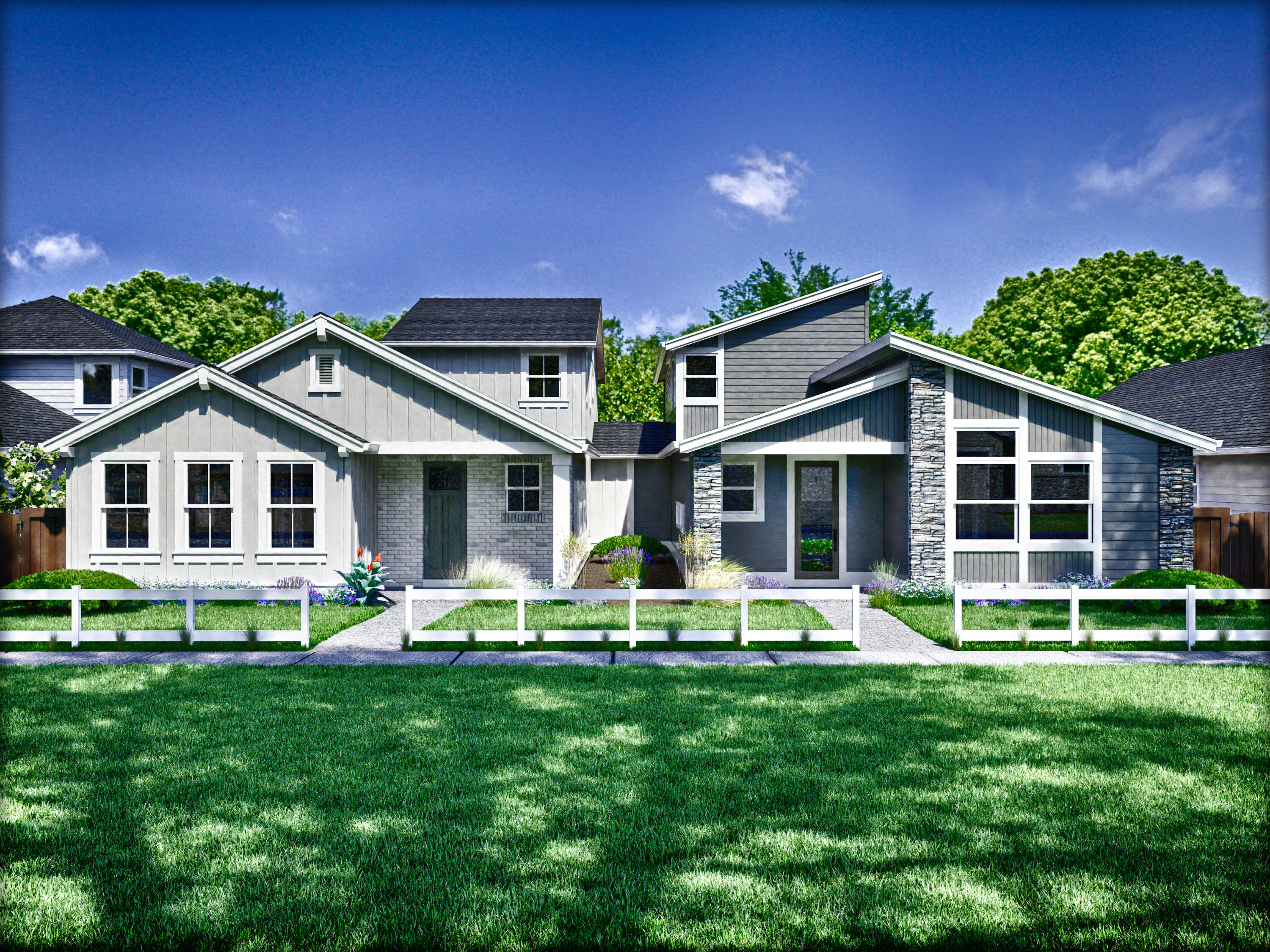 Visit the beautiful Aspen Townhome floor plan on lot 73 at Collier by award winning builder, Pahlisch Homes. This beautiful townhome was designed based on our our ever popular Everett model. It features the primary bedroom on main level. Upstairs greats you with a spacious loft, separate office area and secondary bedrooms . Home is attached to neighboring unit only at garage. Community is situated among the pines close to the shopping and dining of Northwest Crossing. Miles of trails await you just minutes away at Shevlin Park or enjoy one of the many green spaces in the community.