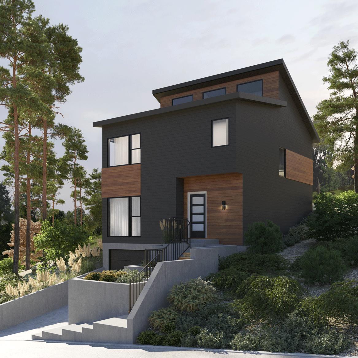 Custom 3 bed, 2.5 bath home & ADU. located upper BLVD in established neighborhood w/ stunning views from Black Anderson Windows. Open floor plan, natural light, vaulted ceilings, eclectic, modern finishings & beautiful gas fireplace.  Master suite w/ walk-in closet, heated tile flooring, reclaimed wood vanity, black fixtures, handcrafted Moroccan pendant. Chef's kitchen w/ concrete countertops, locally sourced Walnut kitchen Island, stainless appliances, gas cooktop, one of a kind reclaimed range hood, Quarterline custom cabinets & stained glass pendants, Low VOCs, & Energy Star appliances. Finished garage, pre-wired for car charging stations, solar, & generator, Zero maintenance landscaping, & covered outdoor deck w/ chicken coop.  Inquire about buyer selections & upgrades available. Primary residence is 1617 sq ft, accessory residential unit is 367 sq ft. 1 car garage 296 sq ft. Close to trails, town, shopping, SOU, public transit & Lithia Park. Call now for more details.
