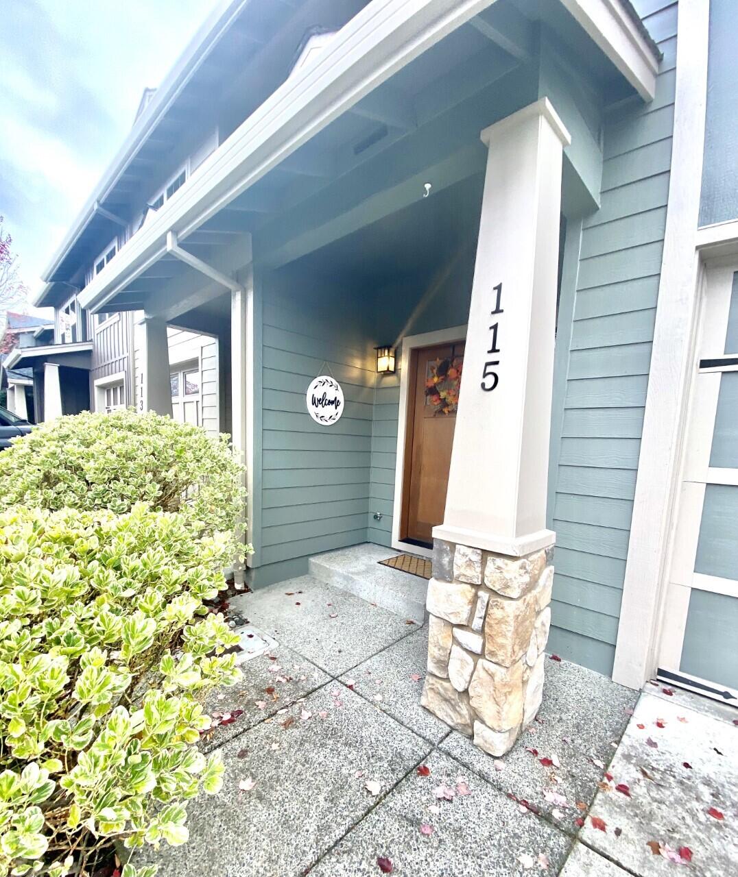 Beautifully maintained Alderwood Townhome with lovely hardwood floors leading into the living room, dining area, and a beautiful kitchen with stainless steel appliances and brand new granite counters - perfect for entertaining. There is a half-bath located on the main floor for guests & a single car garage. Just beyond the private patio is a gate leading to a green-space common area. Upstairs you will find two spacious bedrooms, each with a full bathroom, and the laundry conveniently located between them. One bedroom has a covered balcony overlooking the common area. The monthly HOA provides weekly landscaping & exterior maintenance, water, swimming pool, tennis court, fitness center, and clubhouse. Close to restaurants, shopping, hospitals, & all of the amazing recreational activities that Southern Oregon has to offer. Schedule your tour today! One year Fidelity Comp Plus Home Warranty included.