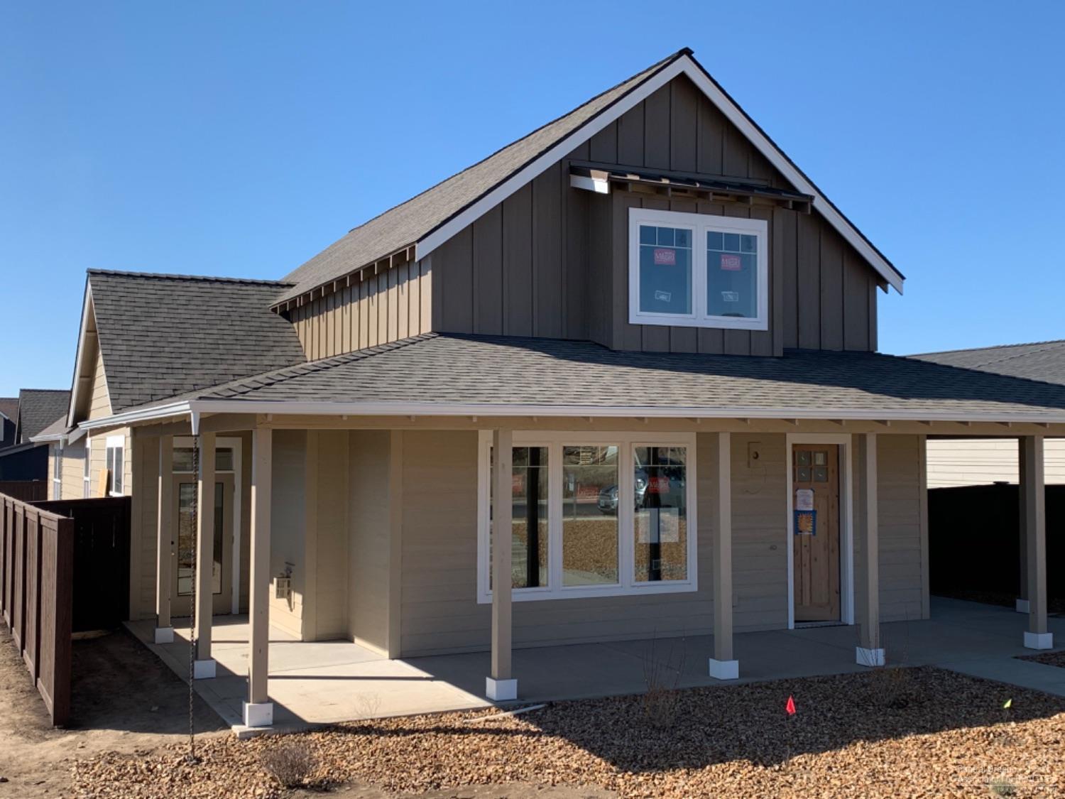 Welcome to Prairie Crossing, a neighborly well-designed community distinguishing itself from the ordinary. A community not only built with quality, but efficiency. Accepted offers will include a 3 year Energy Bill Guarantee. The Leavenworth floor plan is a 4 bed 3 bath open concept plan which features the master on the main level with tiled shower, heated floor, and tray ceiling. This plan also offers a large loft area. Like all homes in Prairie Crossing, home includes landscaped front and back yard, fully fenced with covered back patio. EA Certified, Central AC, tankless hot water tank with recirc pump, hardwood floors, 9'-10' ceilings, 8' front door. Fully finished garage and so many more details. Community Park, Pavilion & Dog Park. See the difference at Prairie Crossing! Directly N of Ridgeview HS and W of Canal. Model open 12-4pm