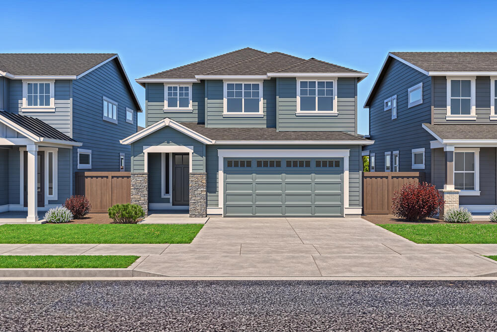 Listen to the gentle water as it passes by the canal on homesite #378 - One of a kind Benjamin floorplan has a very unique design and the quality construction you expect from award winning builder Pahlisch Homes at Petrosa in Bend OR. One bedroom & full bathroom on main level, great room concept, large loft, and luxurious primary suite with freestanding soaker tub, walk in closet, and dual vanities in primary bath. quartz counter tops in kitchen and bathrooms, luxury laminate plank flooring and large covered back patio.  As in all Pahlisch Homes, well-crafted finishes are used throughout. Let the HOA care for your front yard and enjoy summers in your community swimming pool!  Homeowners and residents here will have access to a full spectrum of private recreational amenities including swimming pools, parks, green spaces, and paved paths.