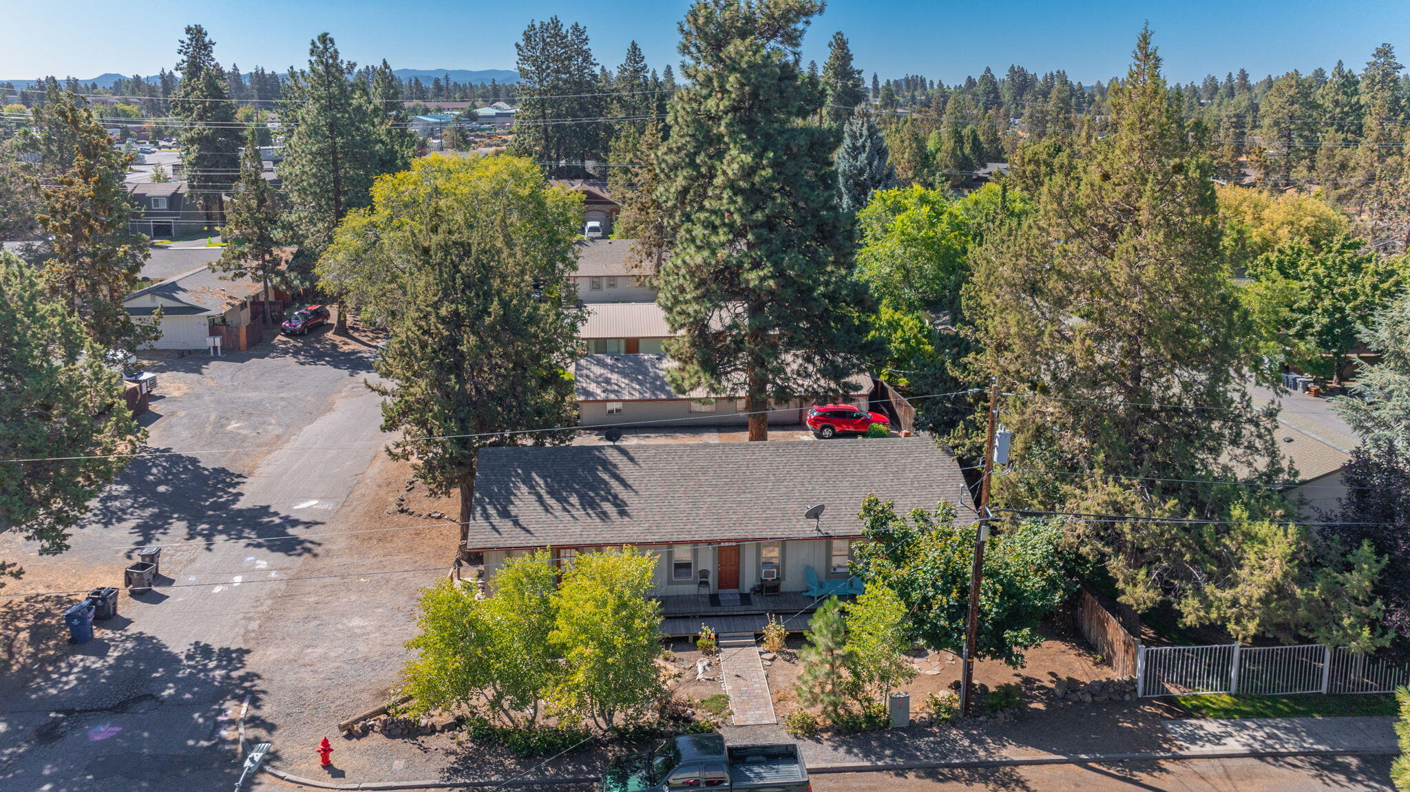 BIG PRICE REDUCTION! Rare multifamily investment opportunity in the heart of Bend, Oregon! A+ location in SW Bend. Value add opportunity. This 10-unit multifamily property is strategically located  on 2 separate tax lots, so can be sold separately.  Excellent rental history. Consistently high occupancy rates, providing   steady cash flow.  Long-term tenants and strong rental performance.
Great Upside Potential: Opportunity  to increase rents and improve NOI through professional management.  Many of the rents are significantly below market.
See attached documents with offering memorandum with more information including rent roll and financials.  Seller financing considered.