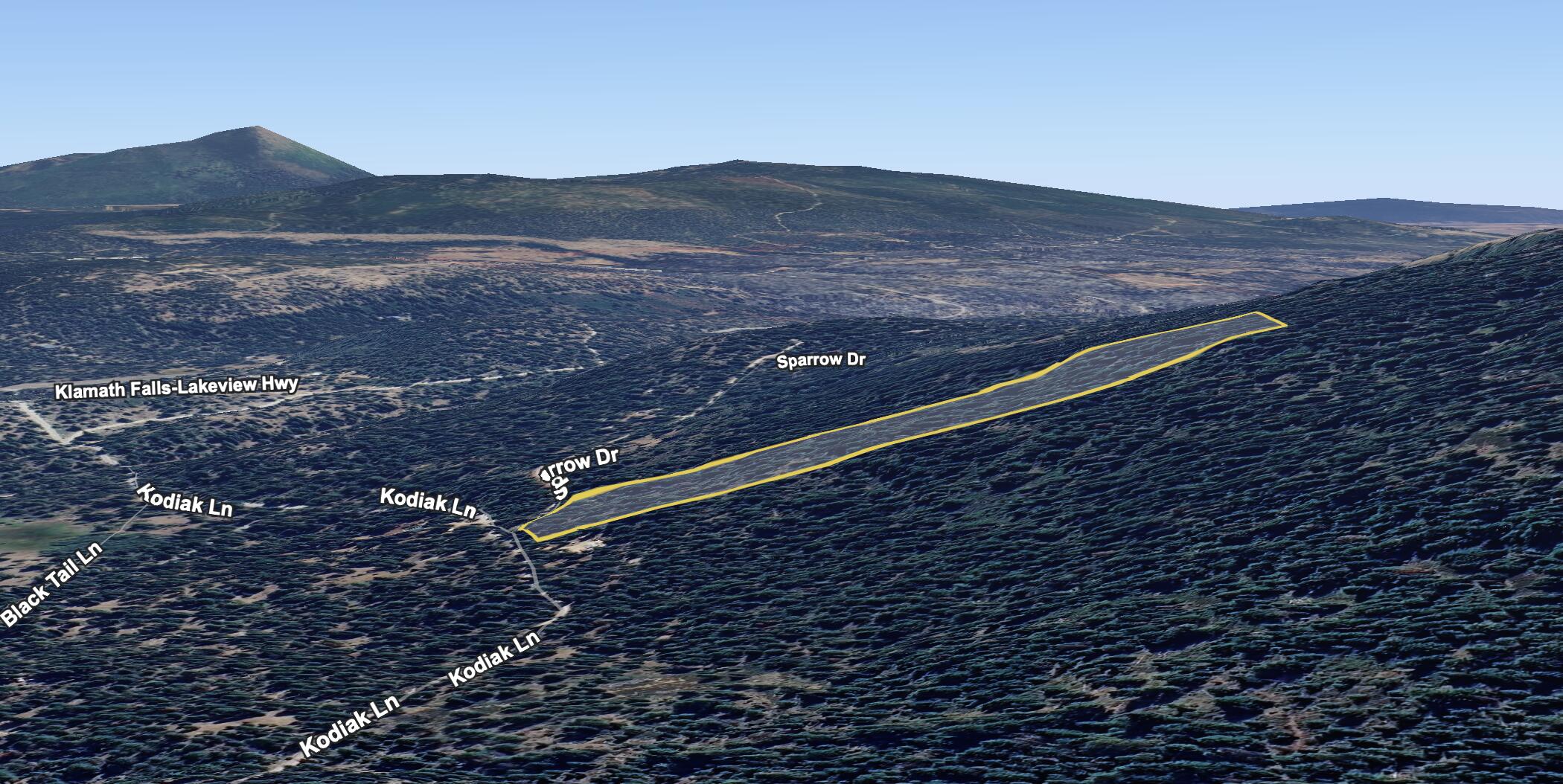 Klamath Falls Forest Estates -Hwy 66 Unit -Plat No. 1 - Land