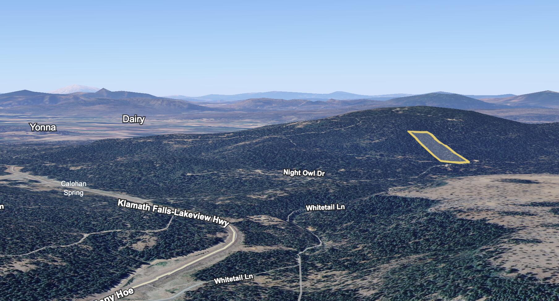 Klamath Falls Forest Estates -Hwy 66 Unit -Plat No. 1 - Land