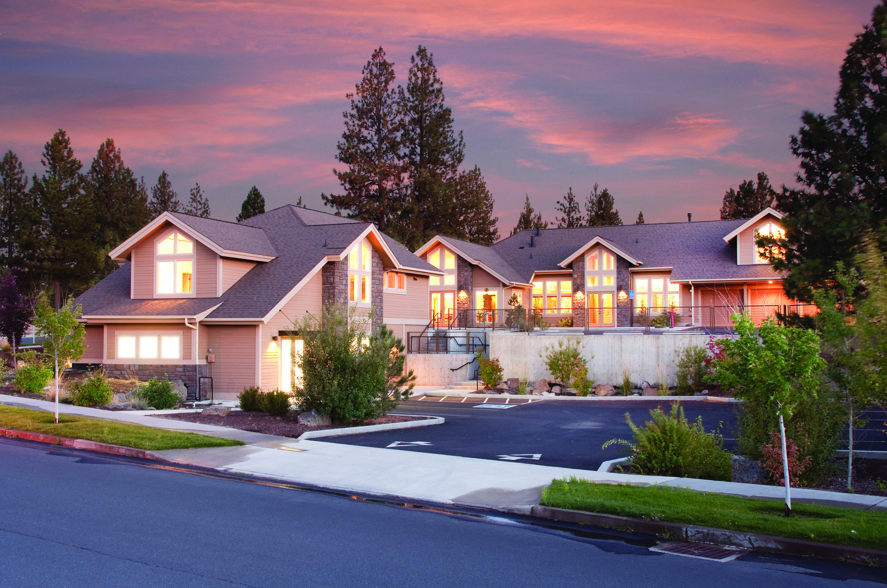 Located in Northwest Crossing in Bend, this offering includes two green-built office buildings totaling 8,342 SF. Building 1 at 593 York Dr. (4,882 SF) features seven private offices, a 10-person meeting room, a private office suite with bath and shower, and a reception area with custom cabinetry, granite counters, and fireplace. Building 2 at 2789 NW Clearwater Dr. (3,460 SF) offers ADA-accessible restrooms, upstairs wood floors and built-in shelving, and flexible suite layouts. Both buildings include modern air filtration and humidity control systems, energy-efficient design, and separate parking lots. Short-term leases are in place with the option for a new owner to re-lease to those tenants. These well-maintained properties provide professional office space surrounded by thriving amenities and community conveniences