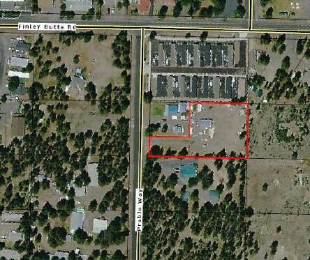 0.83 acres in La Pine city limits!  La Pine city sewer and water at street. Level lot just 2 blocks from HWY 97.  Perfect for a single family home, or check with the city of La Pine for Multi-Family/Townhome/Cluster home ideas.