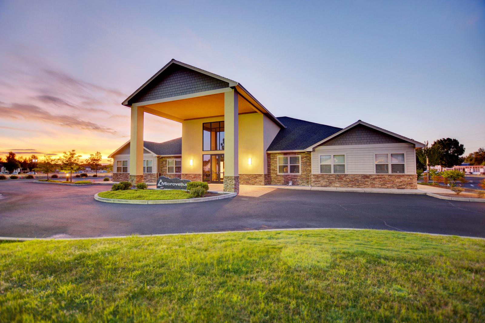 Almost 10,000 square feet of a top quality office complex. 7% cap rate and a $11,697.94 per month NN lease with a highly stable tenant. Upstairs glass walled board room overlooking the vaulted entryway. Four corner executive offices, training/media room, a multitude of private and shared offices, work areas, data room, and a break area. There's also a large upstairs kitchen with room for a variety of recreational equipment pieces, a full bathroom with shower, and a balcony. There are 50 off street parking spaces.  Buyer to do their own due diligence.