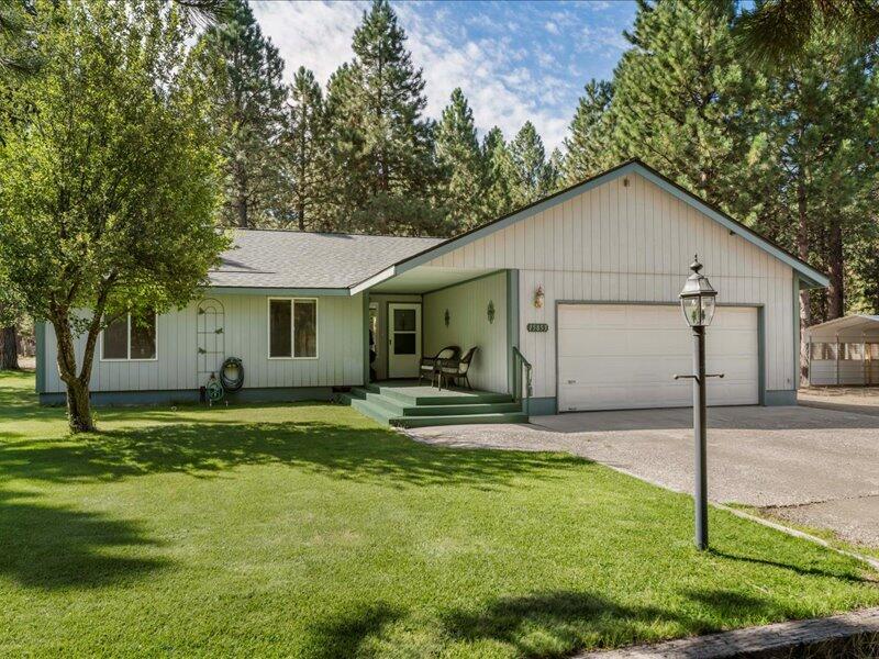 Are you searching for a home to make your oasis? Look no further! Brand new 50-year roof with transferable warranty. This 3-bedroom 2 bath home features a park like setting outside, back deck, front porch, open floor plan, and comfort throughout. This hidden gem is just minutes to downtown La Pine, La Pine State Park, and all the outdoor recreation at your fingertips. Schedule a showing today to come see this lovely home.