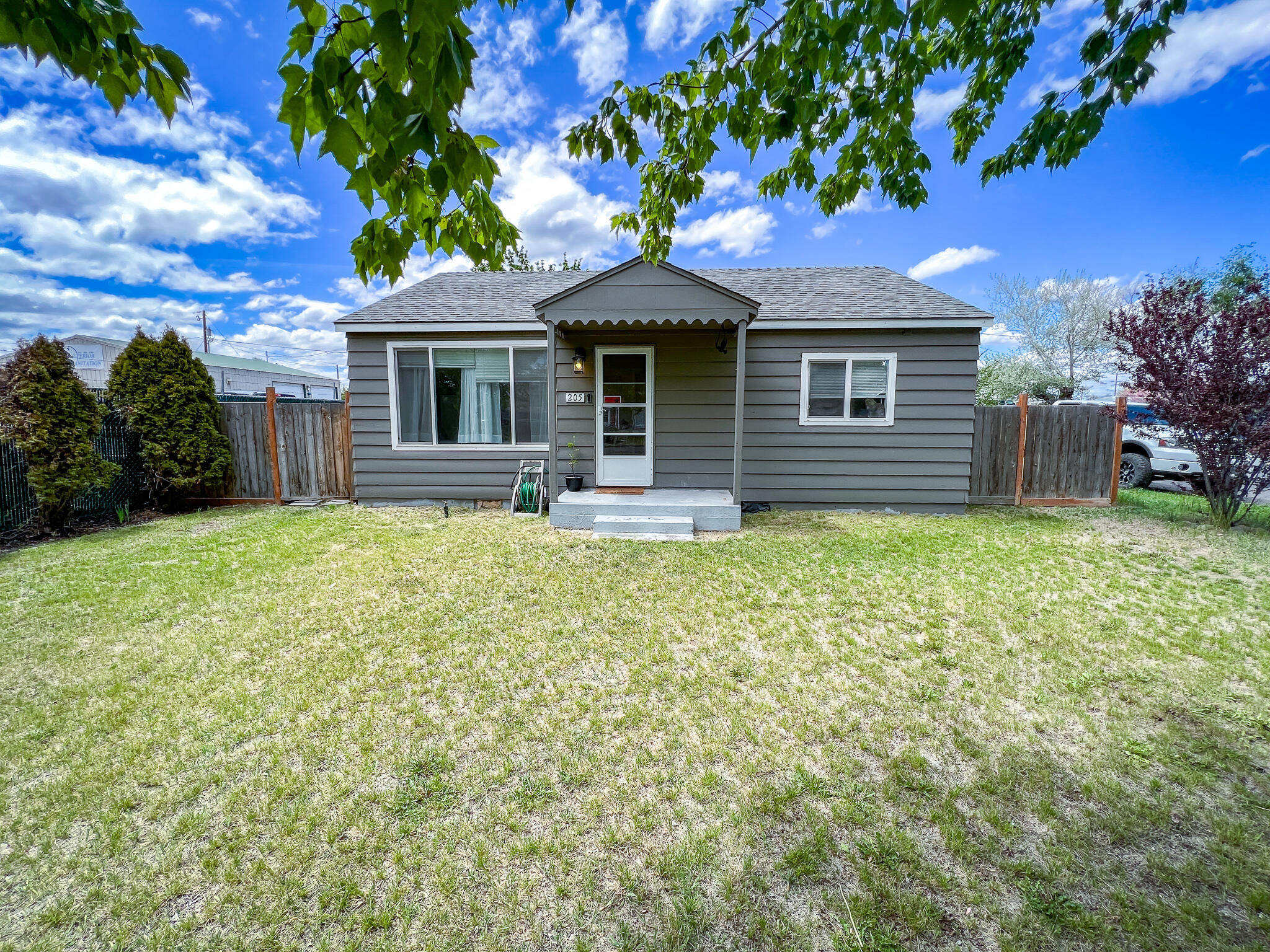 Welcome to your new home. This adorable 2 bed 1 bath cottage is move in ready. Located on a large corner lot with plenty of room for all your toys, build your shop in the fully fenced back yard. With the oversized mud/laundry room, update roof, flooring and water heater this cottage has it all. Schedule your appointment today!