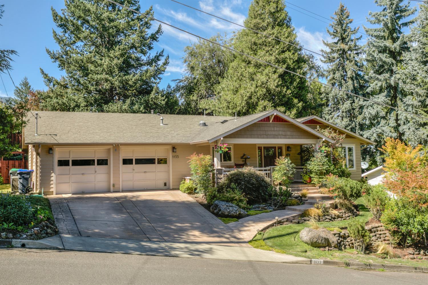 Tastefully remodeled single-level home, located in a wonderful area of town w/beautiful views! This has been home for the current owners since 1992. Through the years they have thoughtfully remodeled, updated & maintained this wonderful home, including adding a beautiful master suite w/private bath & a spacious family room/ dining room, resided the house with lap siding, replaced furnace & added AC in 2003. In 2006 the living room and entry were remodeled, ceiling was vaulted, hardwood floors were installed and a gas fireplace was added. In 2006, the main bathroom was completely remodeled and the plumbing was updated from the water meter & throughout the house. Doors were replaced w/ solid wood doors, carpeting replaced, a front porch added & the driveway was redone. The house was repainted in 2007, fencing added in 2012 and both front and backyard are completely landscaped with automatic sprinkler system. The property has TID irrigation rights. Great floor plan!!!