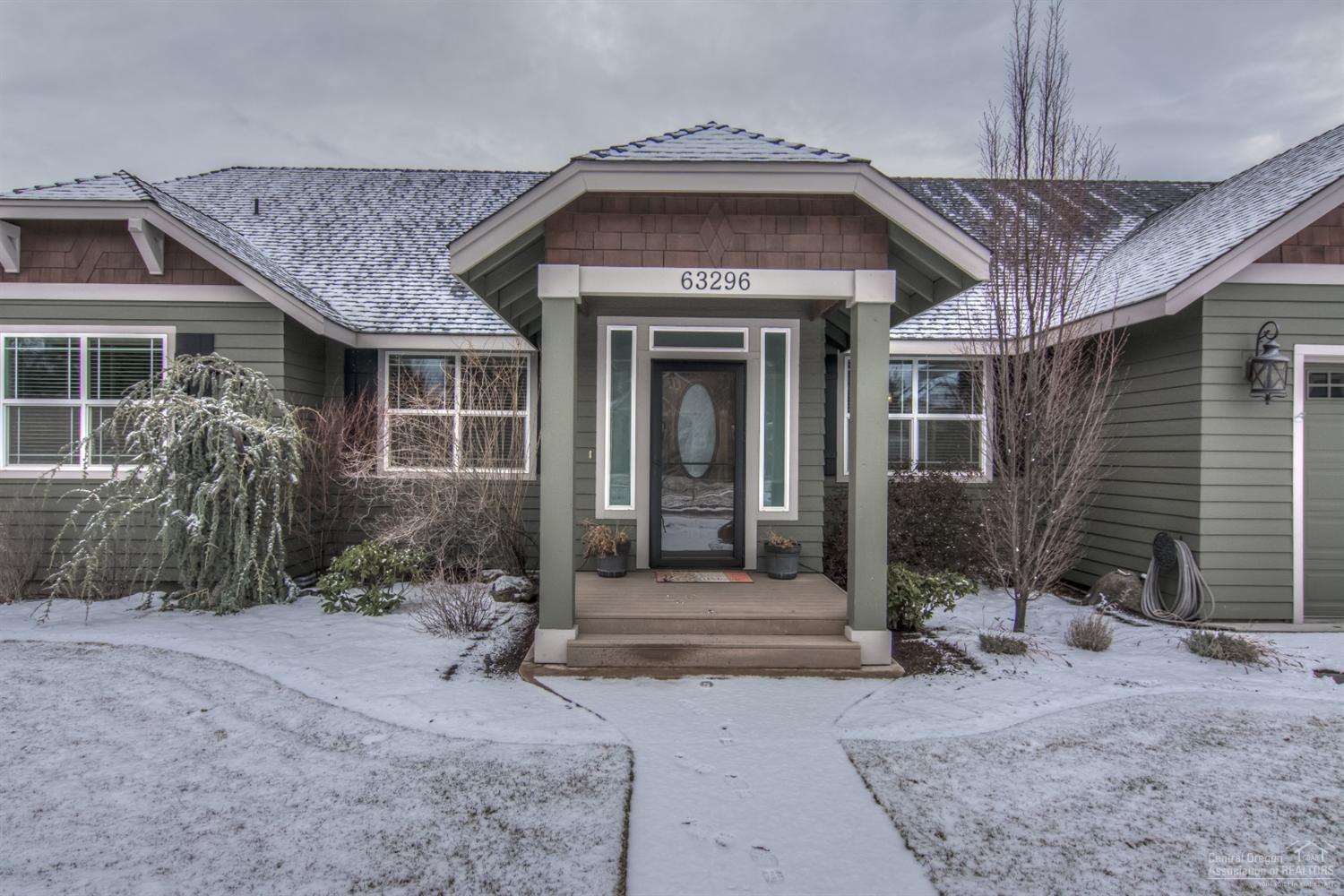 Stunning single level home in NE Bend! Situated on nearly a quarter acre corner lot, This home has room for all your toys in the over-sized triple car garage and shop. The fully fenced yard includes room for a 36 ft R.V. Meticulously maintained, featuring an open great room floor plan with soaring vaulted ceilings, maple hardwoods and tile flooring. This gourmet kitchen offers granite counters and stainless appliances. The private master retreat is separate from the other bedrooms. this is a must see home!