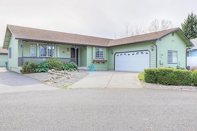 Don't miss out on this charming home on a quiet cul-de-sac. New roof in 2013 (per seller), newer exterior paint, covered deck, french doors lead outside from the master bedroom, storm doors and tons of storage. This is a 3 bedroom with an office that could be 4th bedroom (seller will add closet upon request), 2 full baths, tile and carpet. Large oversized two car garage plus an additional detached garage/storage/shop with a garden shed. Landscaped yard with sprinkler system and garden area with raised beds. Property on well and has GPID. This is a must see, too many amenities to list at a great price! Buyer to perform their own due diligence regarding all aspects of the property.*****Please check out the 3D virtual tour through the link provided in the listing.*****