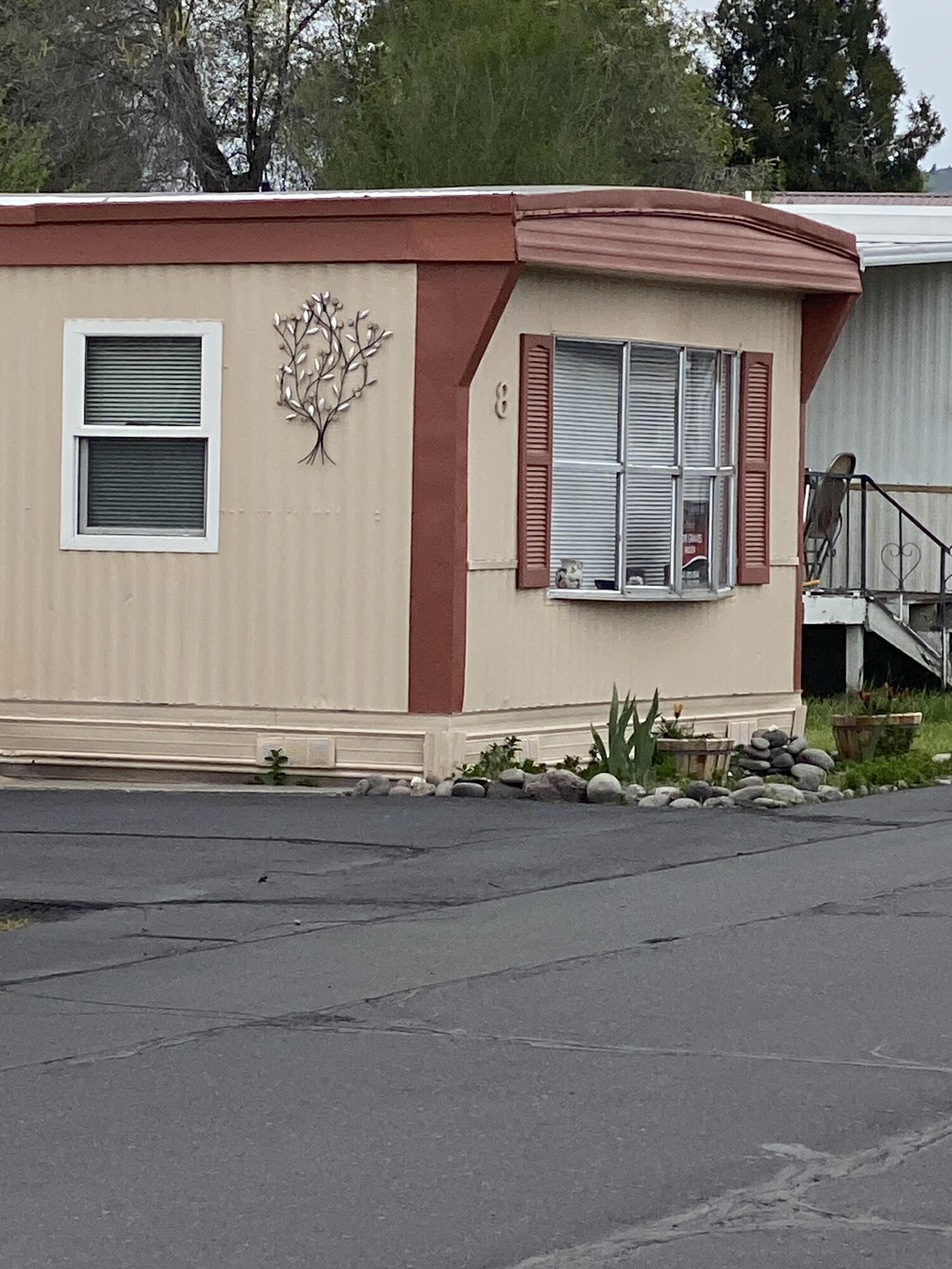 Sale Fail No fault of the home
 Total comfort in this 2 bedroom 1 bath home in Town and Country Mobile Estates. Fresh paint on the interior with a lot of windows for natural light.
New appliances, new flooring, new windows, new gas HVAC, new hot water heater, and very clean. All the rooms are a comfortable size. Bathroom has a new vanity, toilet, and surround in the shower/ tub. Small enclosed yard and nice deck   Covered Carport for parking and a storage unit.  Exterior just painted. SPACE RENT INCLUDES : WATER, SEWER, GARBAGE