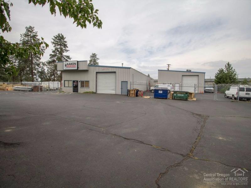 Outstanding opportunity to own two Industrial buildings with easy access to Hwy 97 and 3rd Street. Zoned CG, giving this property a wide rage of possibilities for use. Perfect for owner user or investment. Bldg 1 had 5416 sf and 3 phase power. Bldg 2 has 1400 sf. Epoxy floors and fenced lot! Property is located near Bend Factory Stores, Joann's Fabrics, and Ross! These buildings do have tenant/owner in place. Please schedule a showing through Listing Broker.