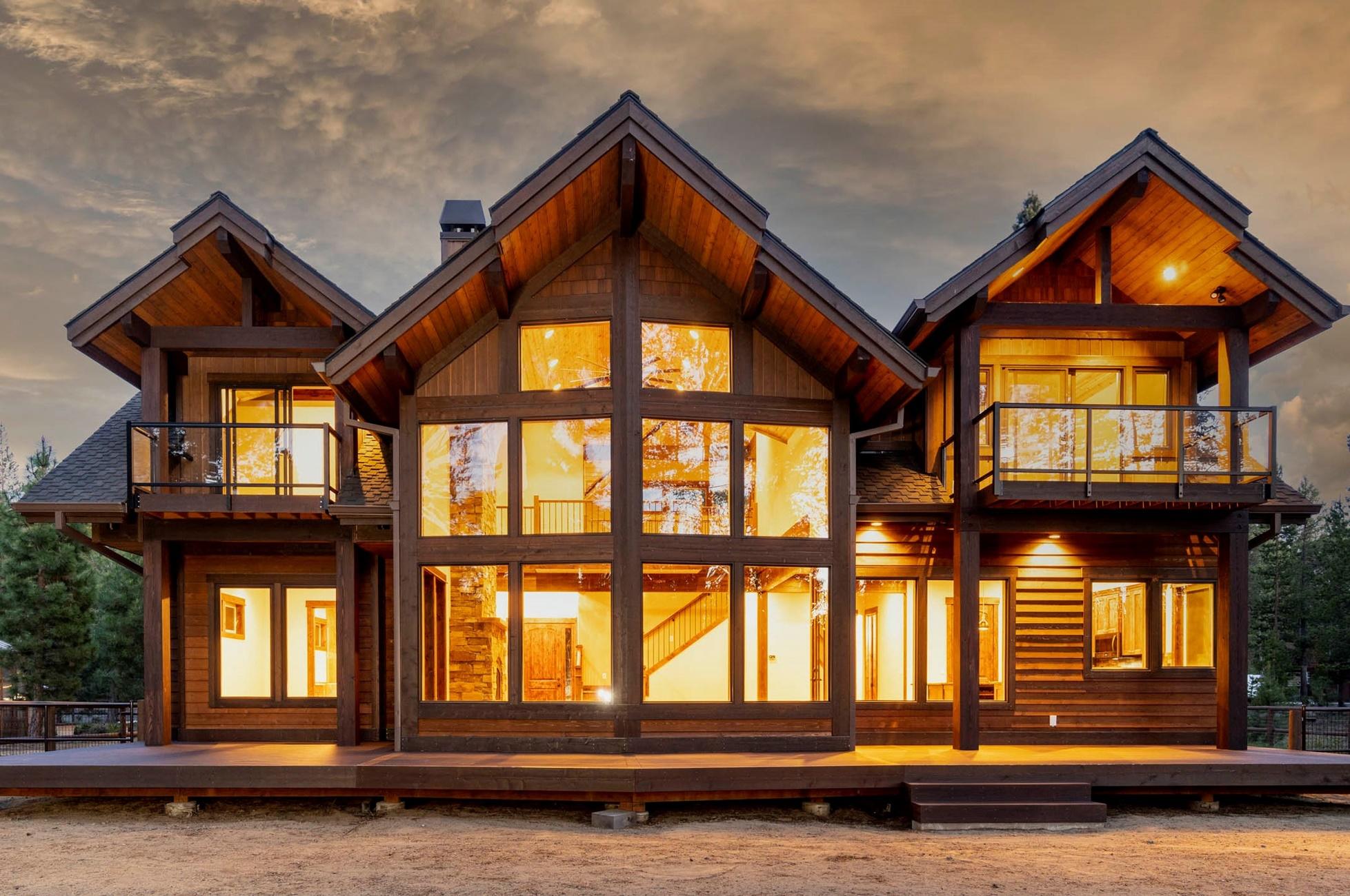 Welcome home to this riverfront mountain lodge situated on a .50 acre lot on the banks of the crystal clear Fall River in Fall River Estates. Offering 3,407 sq. ft. with 4 bedrooms, 4.5 baths, 2 flex rooms, and separate apartment with kitchen. Enjoy watching abundant wildlife, fly fishing out your door and recreating on miles of trails to snowmobile, mountain bike, and hike. This home is an ideal blend of design, natural materials, and craftsmanship including extensive post and beam work with western red cedar ceilings, knotty alder trim, and black walnut floors. Custom lighting throughout the home complement the exceptional wood and stonework, and large picture windows allow the starlight to stream in!  This riverfront heaven offers peace, beauty, and tranquility yet is located 15-minutes from Sunriver and 30-minutes to Mt. Bachelor and Bend.  Seller credit of $35,000 for landscaping and closets. Adjacent .50 acre waterfront, septic approved lot is available for buyer to purchase.
