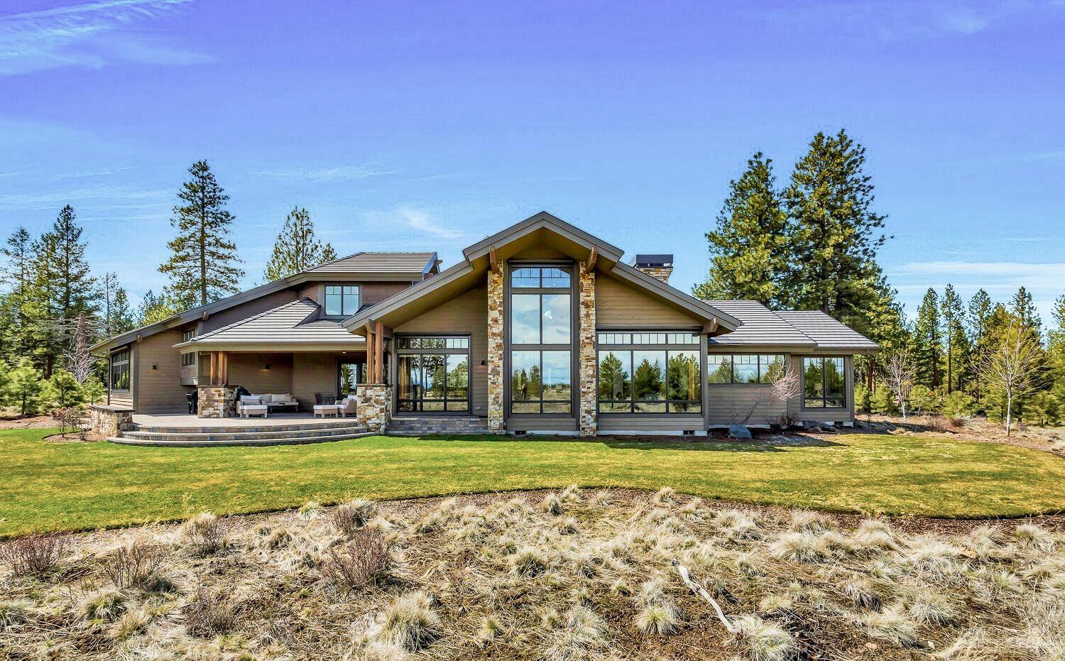 Enjoy the serenity of your private 10 acre property in The Highlands at Broken Top. This 2013 PacWest built nw mountain home offers 4,834 sqft of open and flowing space with 4 bedrooms, 3 + baths, bonus room, office & master on main. This peaceful, light & bright setting combines both privacy and convenience to schools, town, and trails. Enjoy the gorgeous easterly views from the expansive great room and patio. Over-sized 3-car garage with extra storage and space for all of your gear.