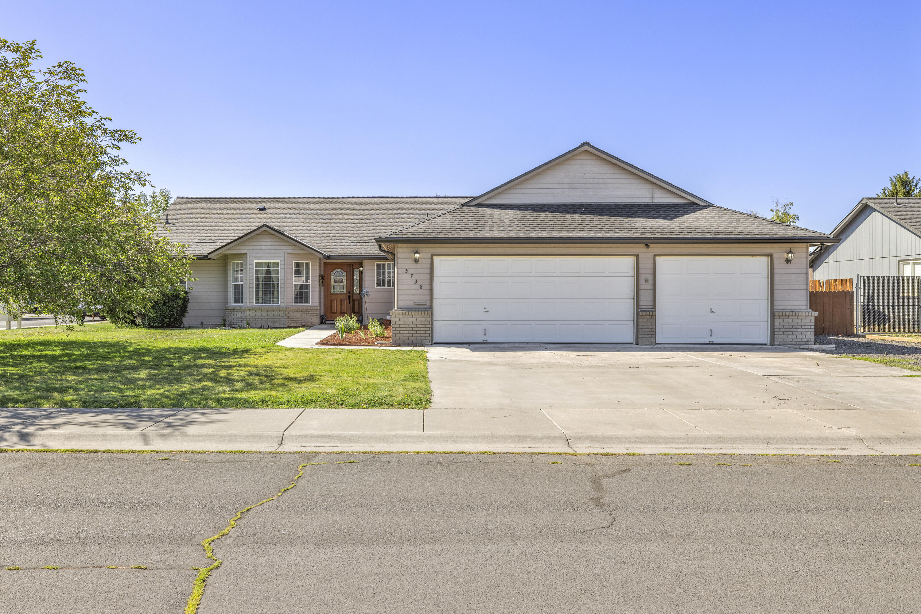 On a spacious corner lot in one of Klamath Falls' most sought-after areas, this 3 bedroom, 2 bathroom home shines with endless upgrades. From a brand-new roof to a fully automated sprinkler system with timers and smart controls, every detail has been thoughtfully updated for convenience and peace of mind. Outside, you'll find plenty of extra parking along with a 30-amp RV hookup, perfect for travelers or outdoor enthusiasts. Inside, full HVAC plus supplemental mini-splits keep the home comfortable and energy-efficient year-round. For added versatility, the garage includes a finished bonus room with its own AC—ideal for a home office, gym, or flex space. Move-in ready and thoughtfully improved, this property blends comfort, convenience, and flexibility in a prime location.