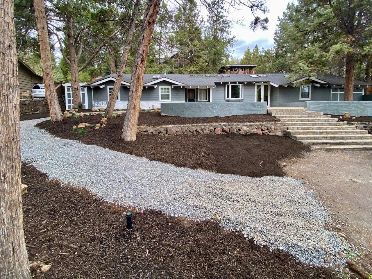 This classic West Hills one level home is situated on a wide double lot. Stunning great room w/ vaulted beamed ceiling & wood burning fireplace. Abundant light flows in via skylights & glass French doors. The updated interior w/ hardwood floors, custom plaster walls, solid surface countertops & a large kitchen bay window viewing the front lawn. Dacor appliances & island w/ breakfast bar. The  spacious floorplan includes 5 bdrms. 2 are in the private guest wing w/ potential to be an ADU. This space includes the original 12'' wide plank flooring, and is a special feature of the home. The front bedroom off the main entry could also be used as an office/den. The large primary bedroom has a luxurious bathroom w/ stone & quartz finishes, double head shower & dual sinks. The outdoor paver patio w/ fire pit, a fenced-in side & backyard w/ dog run. Home is offered furnished and turn key. Plenty of room for RV parking or adding a garage. Exceptional location close to downtown, Drake Park & more