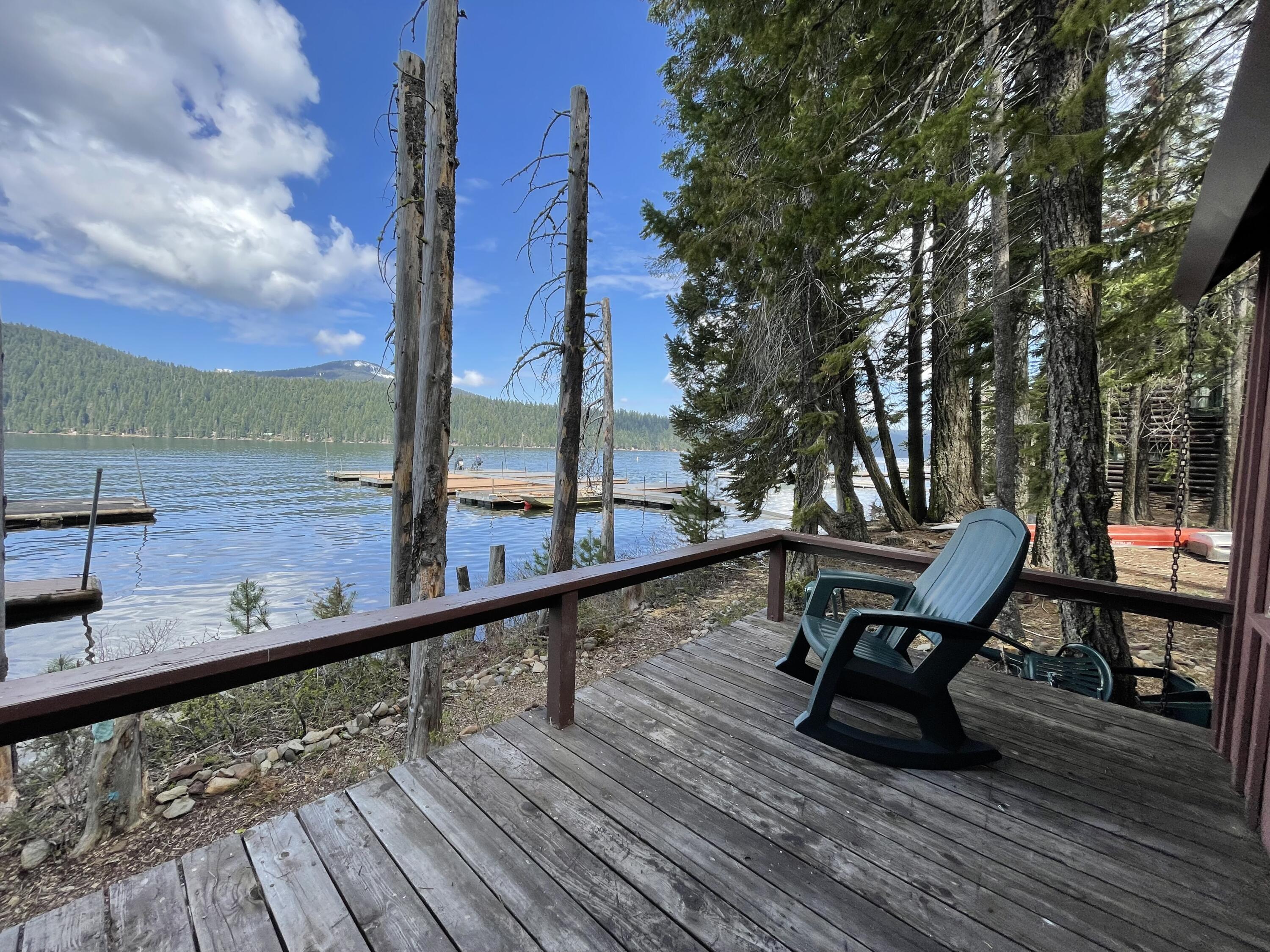 Here is your rare chance to own a generational property along the east side of Lake of the Woods. You will enjoy a lakefront cabin with its own private boat dock just outside the cabins door. The property also includes a newer boat house. It's a great chance to enjoy the tranquility and serenity of the area while having easy access to water for all your activities. The cabin's large deck overlooking the lake will offer memorable views from daybreak to amazing sunsets. Southern Oregon has many scenic spots, and Lake of the Woods is certainly one of them.  Call today for more information and to schedule a tour.