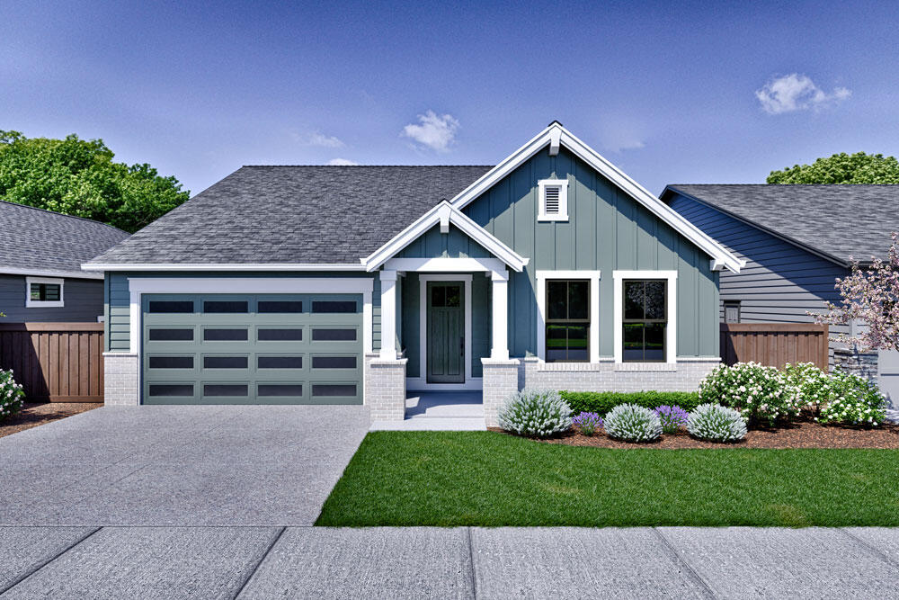 Home site 51, come experience the serene setting of Collier, Pahlisch Homes Signature community in northwest Bend. With nearly all home sites backing green space the feeling here is incredibly peaceful. Situated less than a mile from the shops and restaurants at Northwest Crossing and nearby parks and schools you are close to all the happenings in northwest Bend. Enjoy having all the trails right outside your backyard and easy access to Mt. Bachelor and the Cascade lakes. The Wentworth floor plan will dazzle you with its ideal size and open space. Natural light from the abundance of windows make this home light and bright. With the two guest rooms and office that could easily work as a forth bedroom, with a spacious primary suite this home is perfect for the downsizer or the family with a work-at-home professional. High-end finishes like JennAir appliances, tile walk-in shower and engineered hardwood floors complete this stunning home.