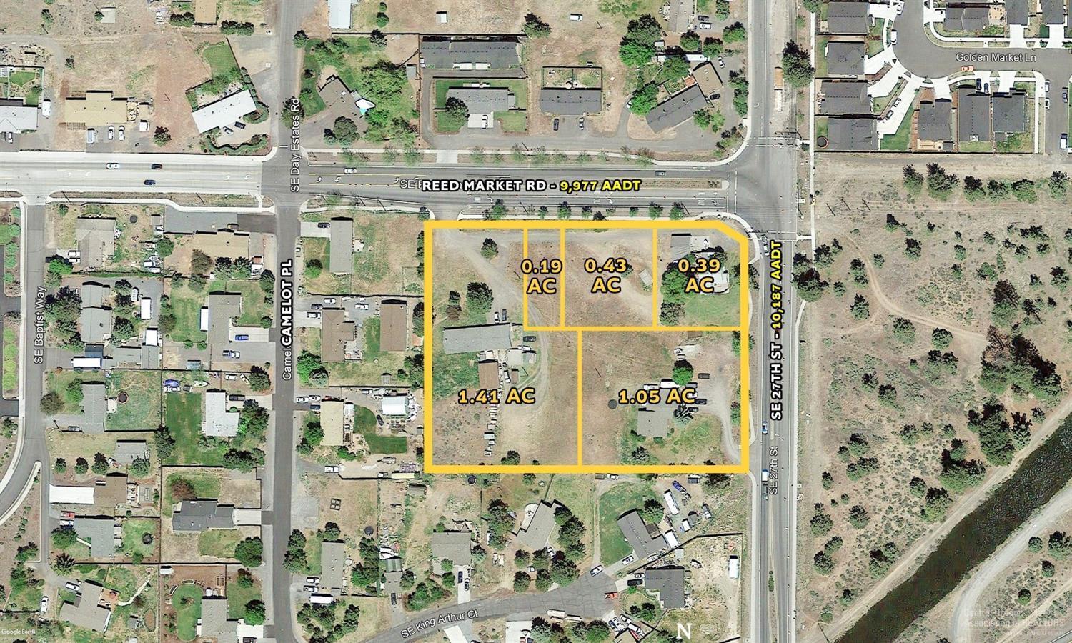 Commercial Land in Underserved Residential Area. 5 Tax Lots totaling 3.47 Acres. Mixed use land includes retail, office, or residential living. Land is adjacent to the boundaries of the approved UGB expansion. Opportunity to develop and bring commercial services first to this underserved sector of the city.