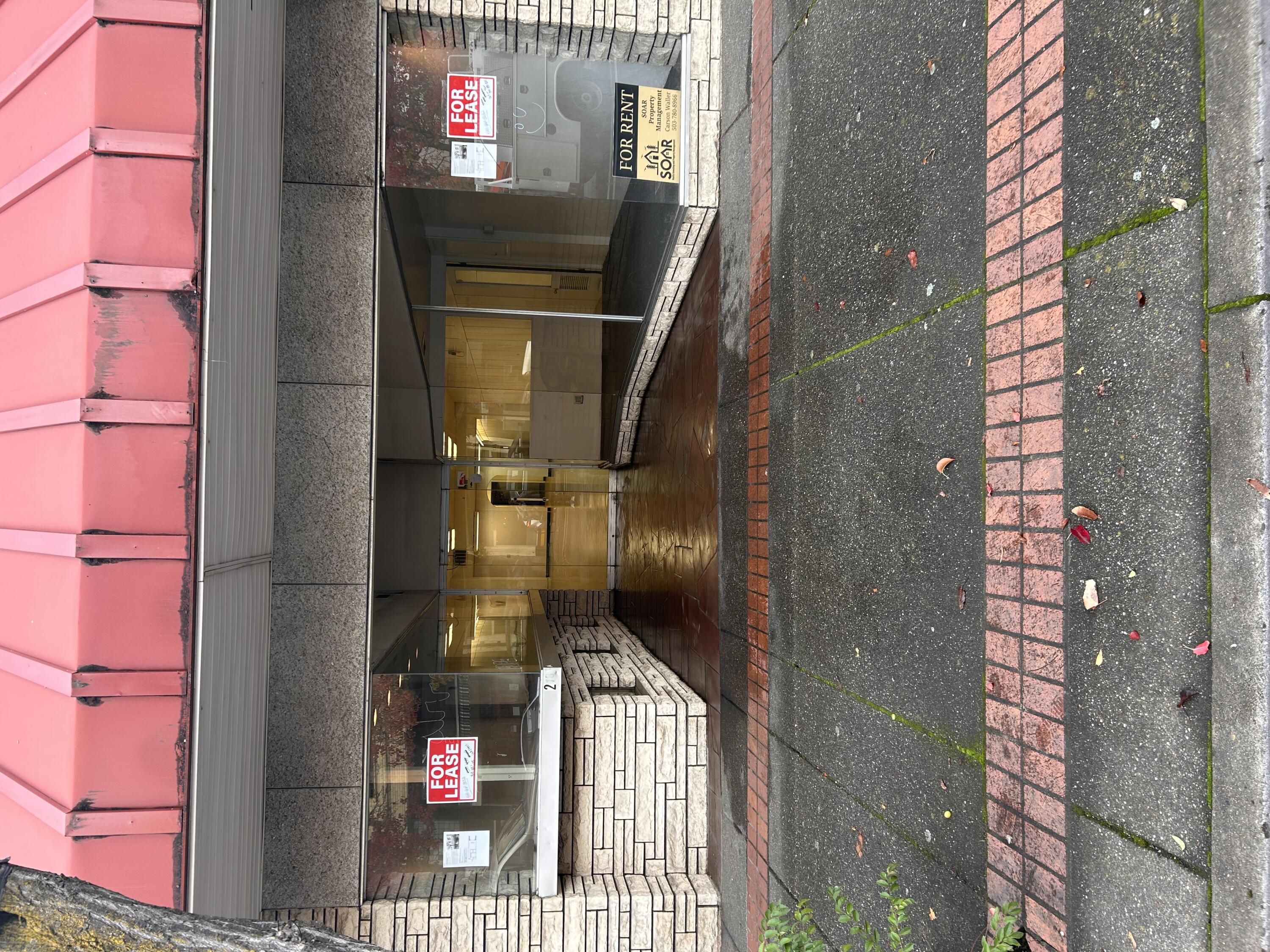 Position your business for success in this highly visible 2,700 sq. ft. retail space located in the heart of downtown Medford. Surrounded by thriving shops, restaurants, and professional offices, this property benefits from heavy foot traffic and excellent street exposure. The open layout offers flexibility for retail, showroom, or service-oriented businesses. With its prime location and vibrant surroundings, this is an ideal opportunity to establish or expand your business in one of Medford's most active commercial districts.