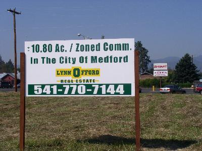 Located next to Bi-Mart on Jacksonville Highway. Recently annexed into city. Zoned Heavy Commercial. Only parcel of it's size available in Medford. Ready for development.