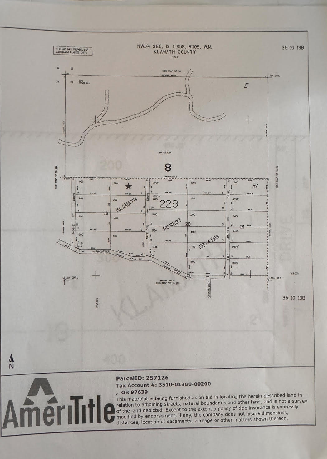 Klamath Forest Estates - Land