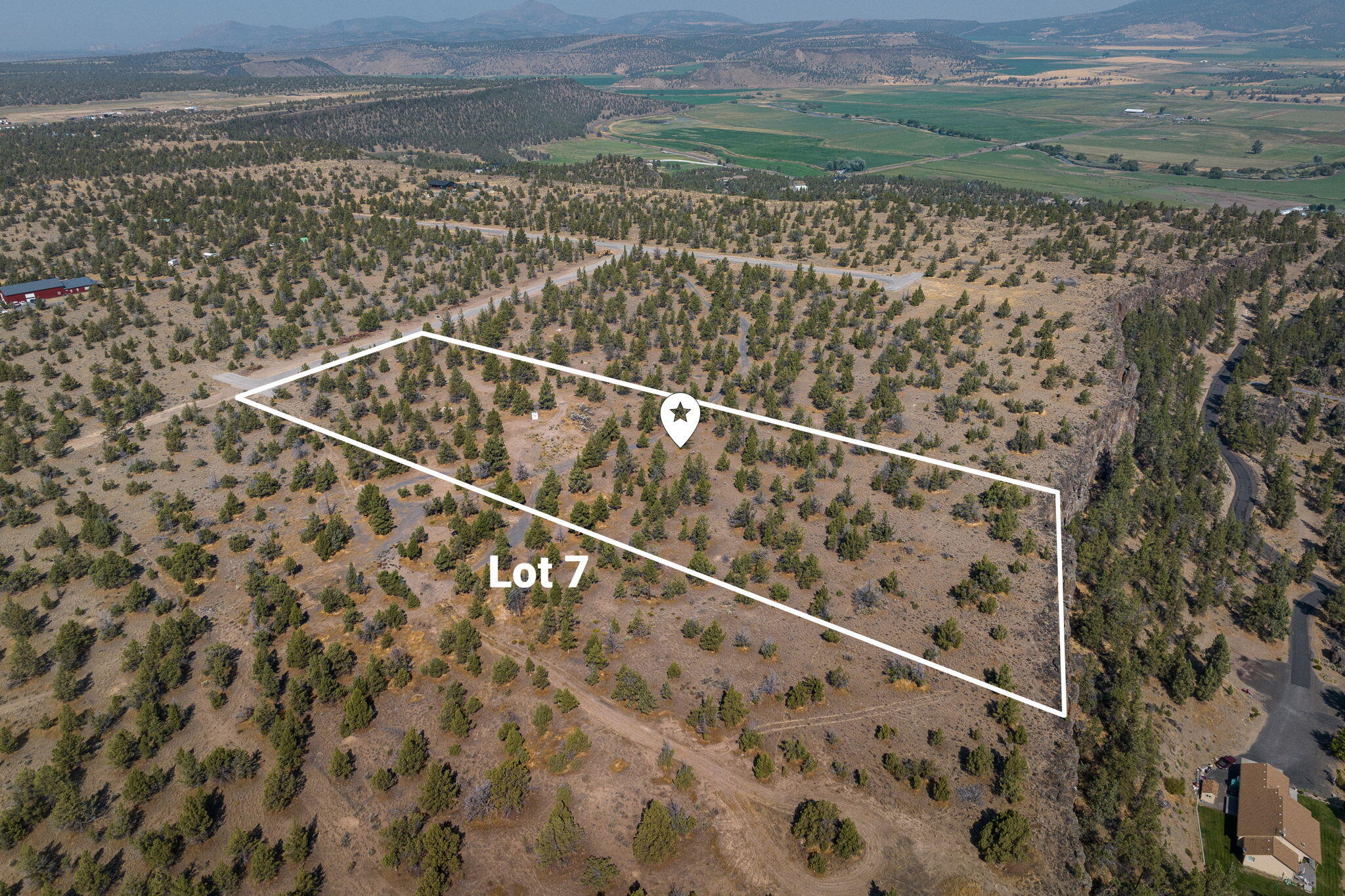 Welcome to Pinecrest Ridge - where wide open spaces meet endless possibilities! Located on the rim in beautiful Prineville, this brand new subdivision offers stunning 5.1 - 5.9-acre lots, plus one incredible 9.3-acre lot. Lot 7 is a 5.2-acre lot located on the Rim. All are septic-approved and ready for your dream home. Whether you've been craving extra elbow room, a spot for your livestock, or space to park all your toys - Pinecrest Ridge delivers. Here you'll find the perfect balance of privacy, views, and freedom to create the lifestyle you want. Build big, build bold, and bring whatever floats your boat - quite literally. Your dream property starts here.  *Some photos include different lots. Please refer to the outlines for guidance. Plat Map available upon request.