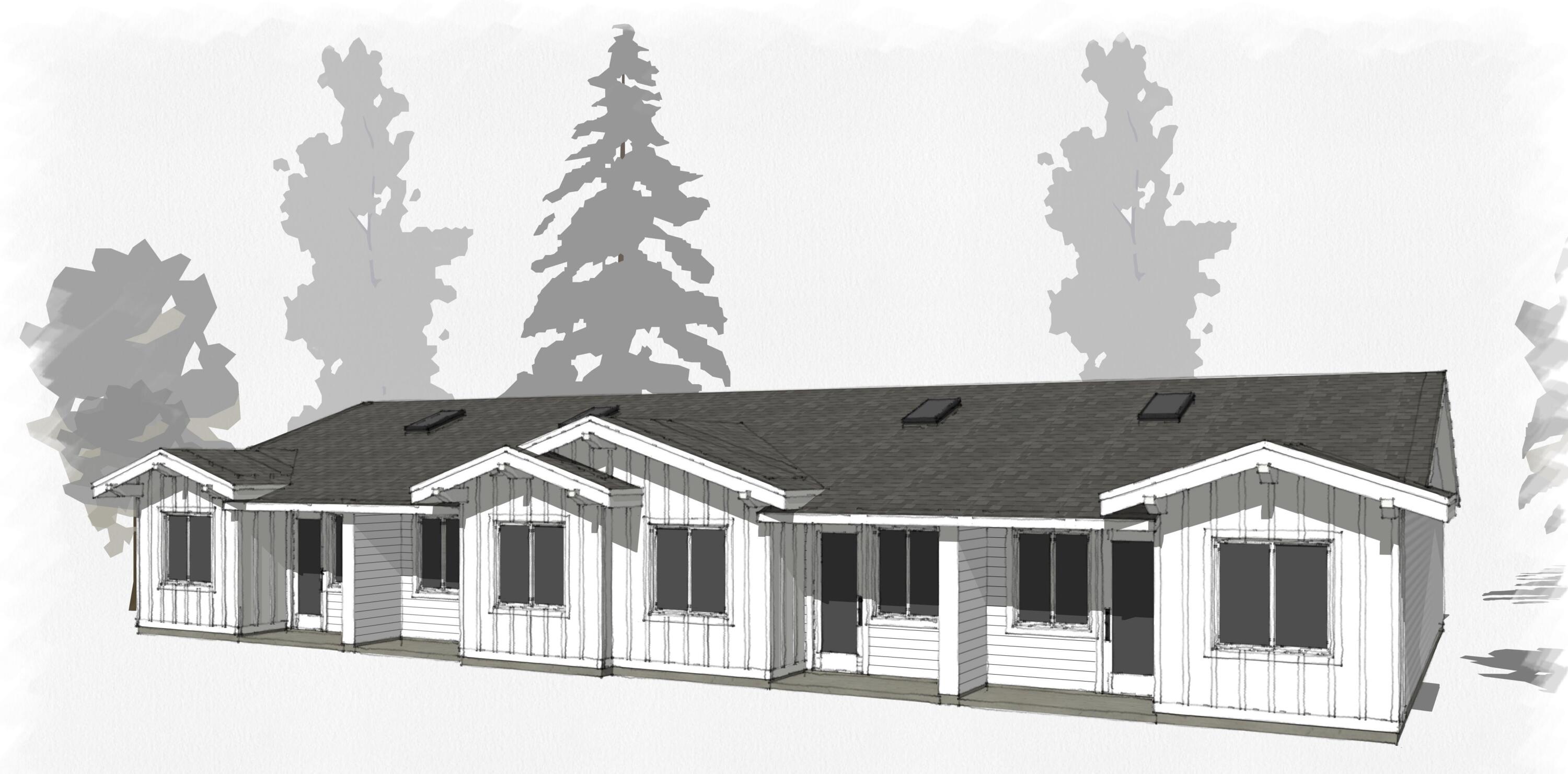 Mountain views & single-level living. *Up to $10,000 CREDIT! Under construction -est. completion early summer 2026. This 1 level townhome is an interior unit w/ A/C, upgraded finishes and 1 car garage. 2 bedrooms, 2 full bathrooms, kitchen w/ SS appliances, pantry, tiled backsplash, soft-close cabinets, extensive slab quartz countertops opening to dining area and living room w/ access to covered porch. Durable laminate plank flooring & carpeted bdrms. Owen Ridge is a new neighborhood in SW Redmond within blocks of coffee shops, gelato, brewery restaurant, schools and short distance to golf, airport, shopping & on the Bend side of town. Both single-family residences and townhomes will comprise Owen Ridge. *Rendering & floorplan subject to change. Model home open Saturdays 11-2. *Up to $5,000 Seller credit & $5,000 preferred lender credit. Ask LA for details.